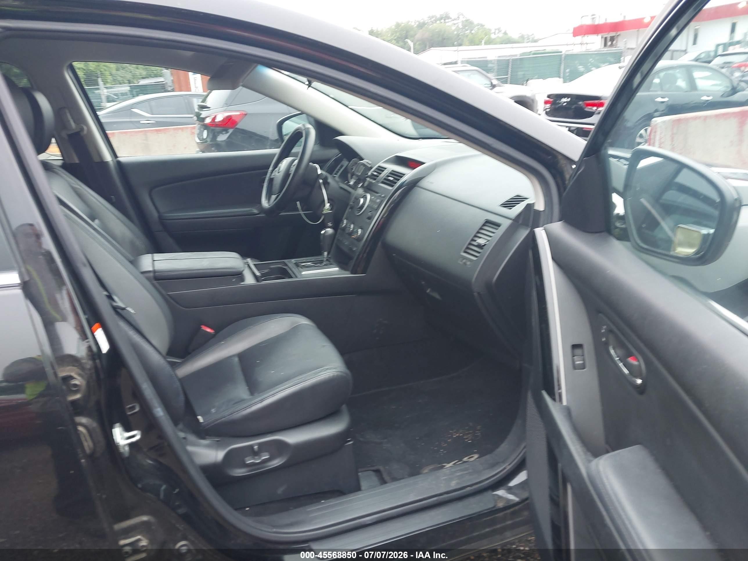 2010 Mazda Cx-9 Touring Black vin: JM3TB2MA9A0222311