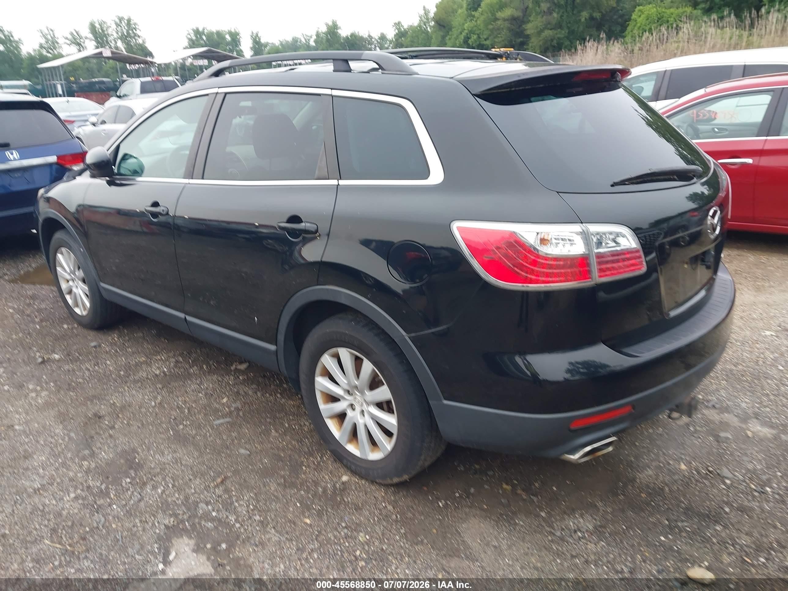 2010 Mazda Cx-9 Touring Black vin: JM3TB2MA9A0222311