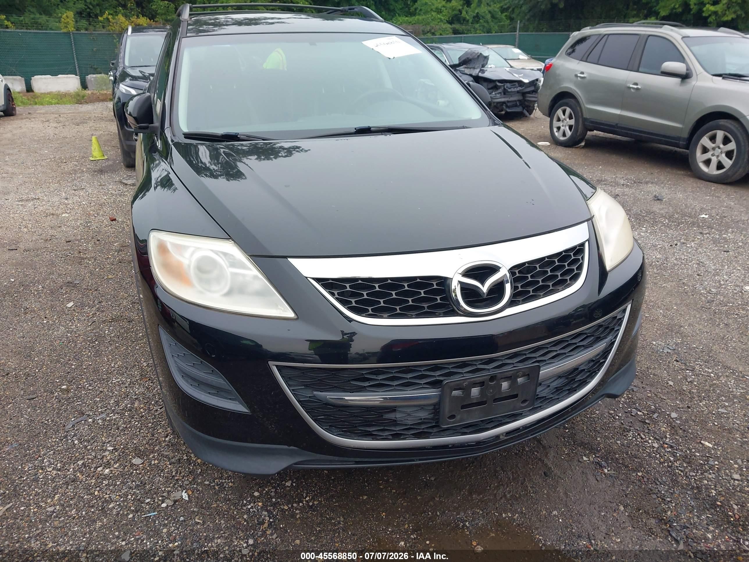 2010 Mazda Cx-9 Touring Black vin: JM3TB2MA9A0222311