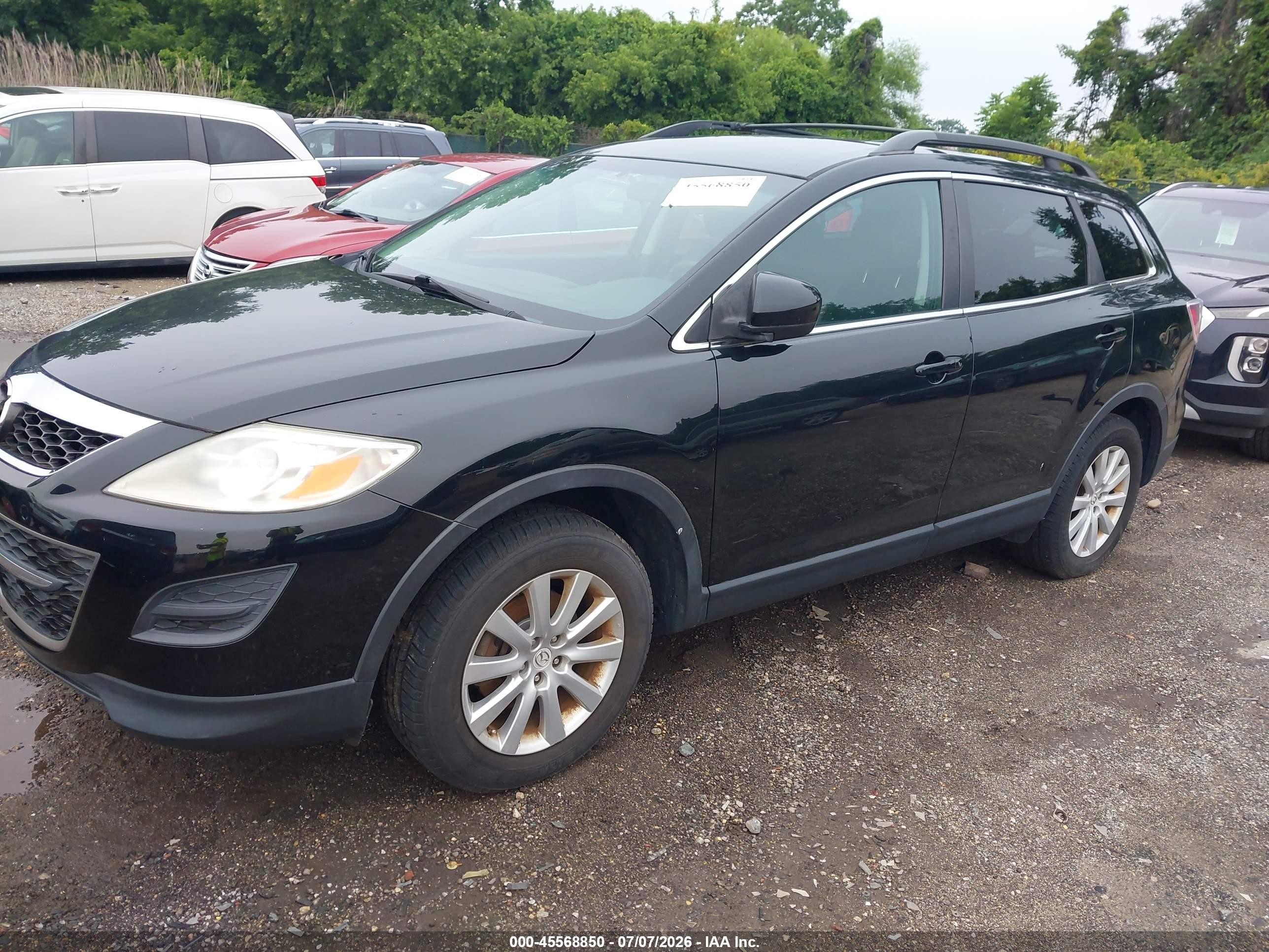 2010 Mazda Cx-9 Touring Black vin: JM3TB2MA9A0222311