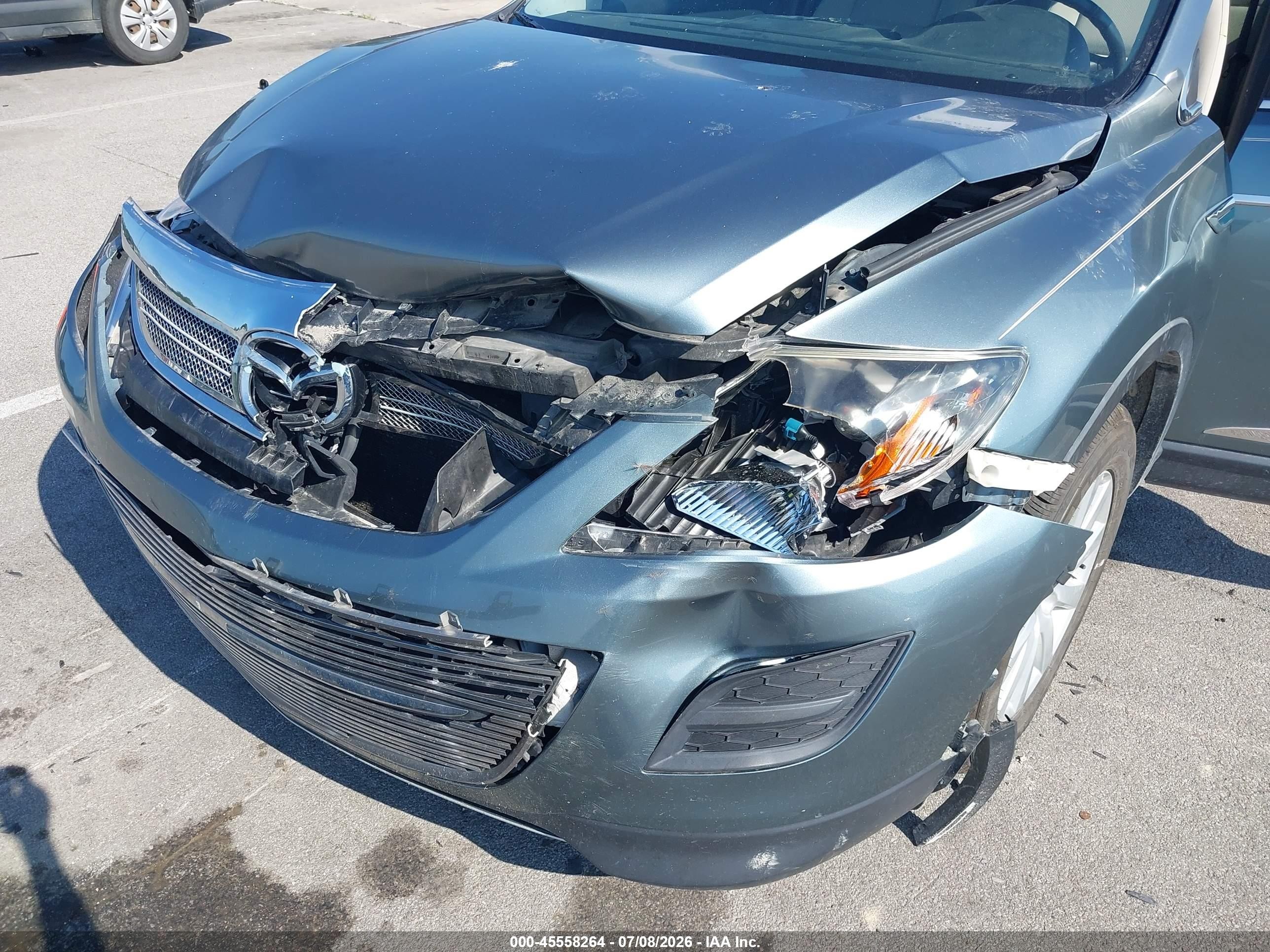 2010 Mazda Cx-9 Sport Blue vin: JM3TB2MA9A0225774