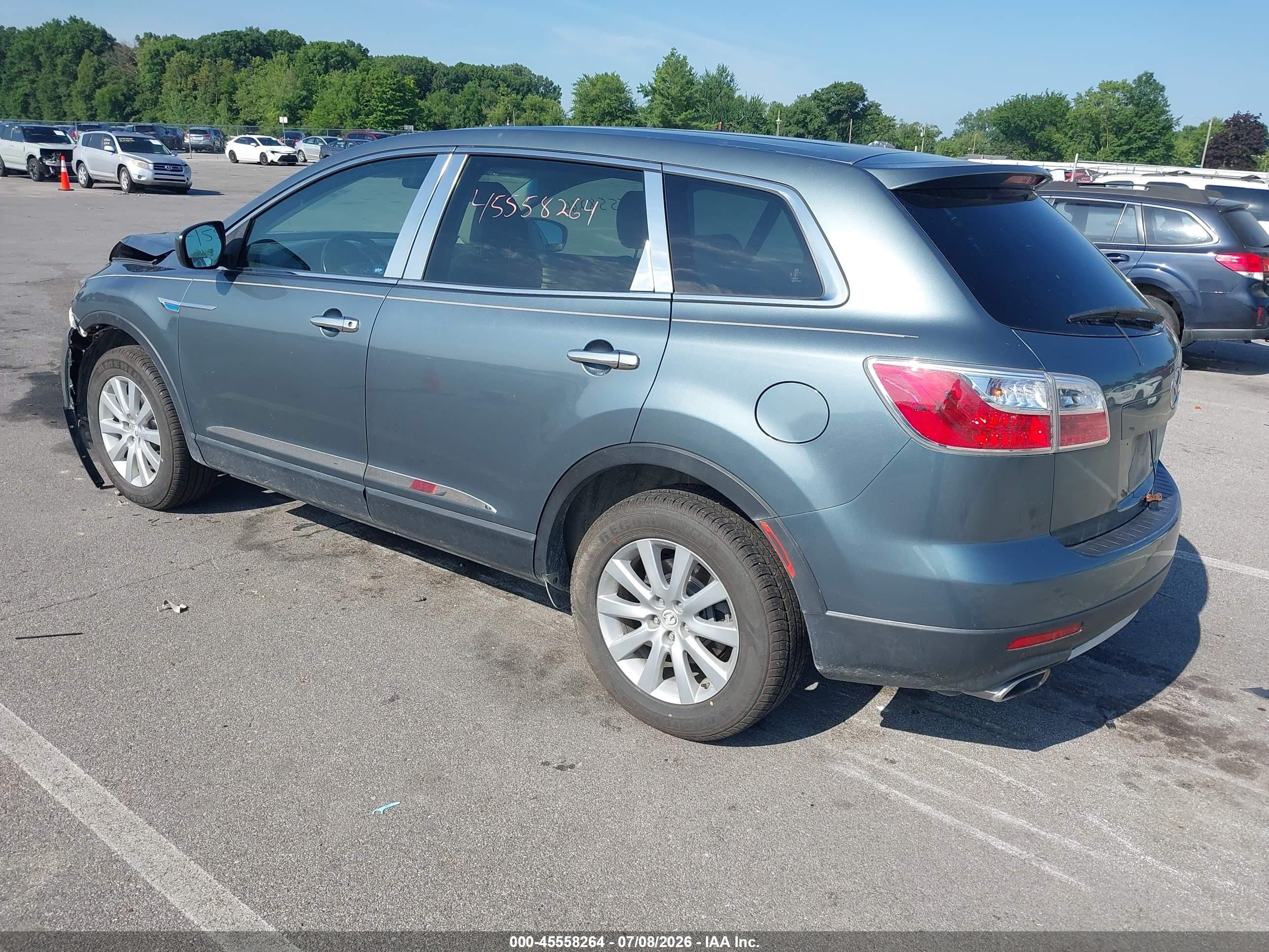 2010 Mazda Cx-9 Sport Blue vin: JM3TB2MA9A0225774