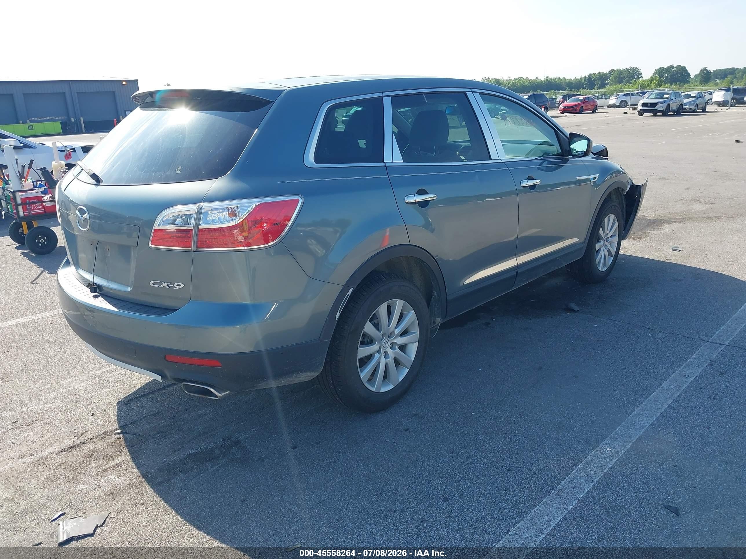 2010 Mazda Cx-9 Sport Blue vin: JM3TB2MA9A0225774