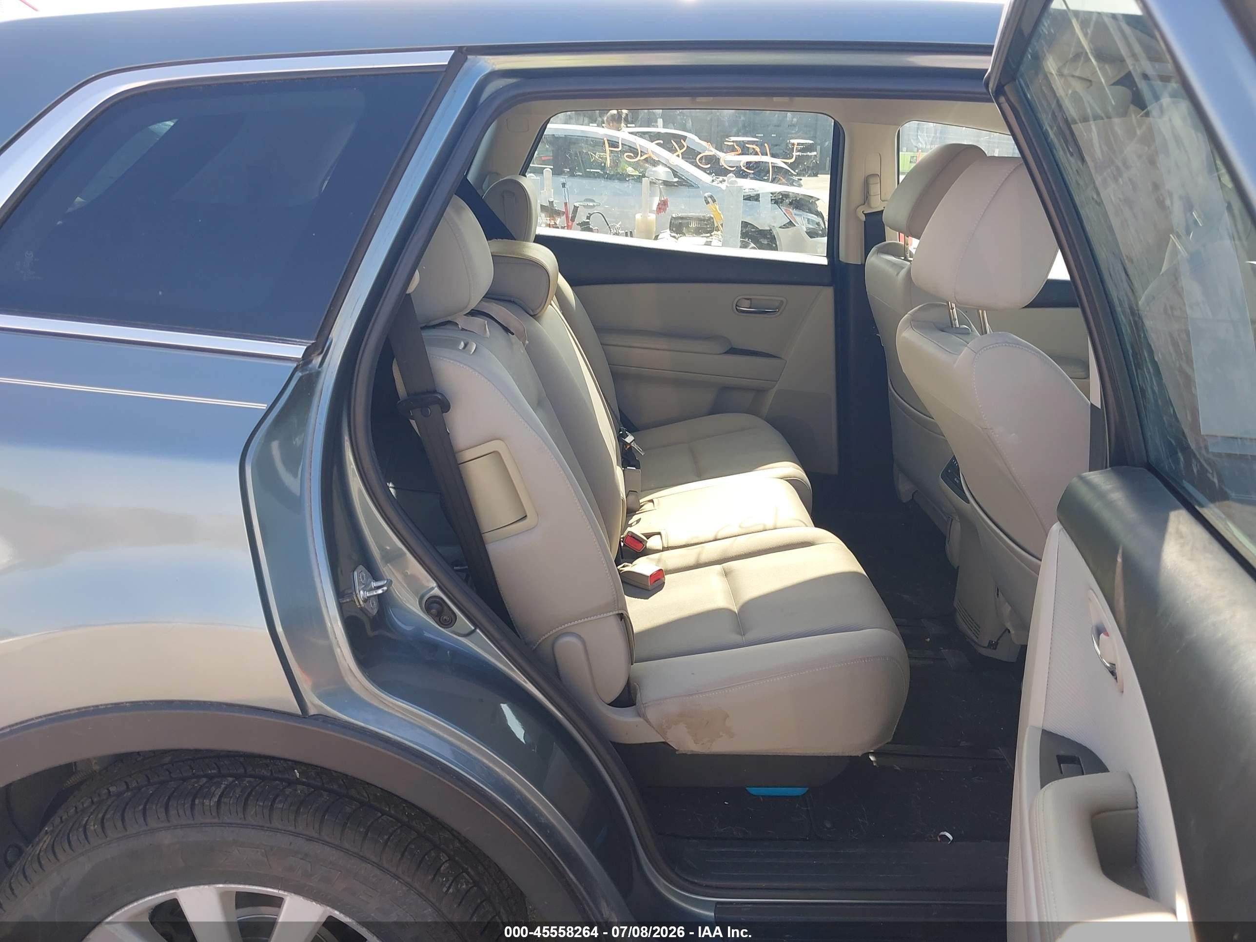 2010 Mazda Cx-9 Sport Blue vin: JM3TB2MA9A0225774