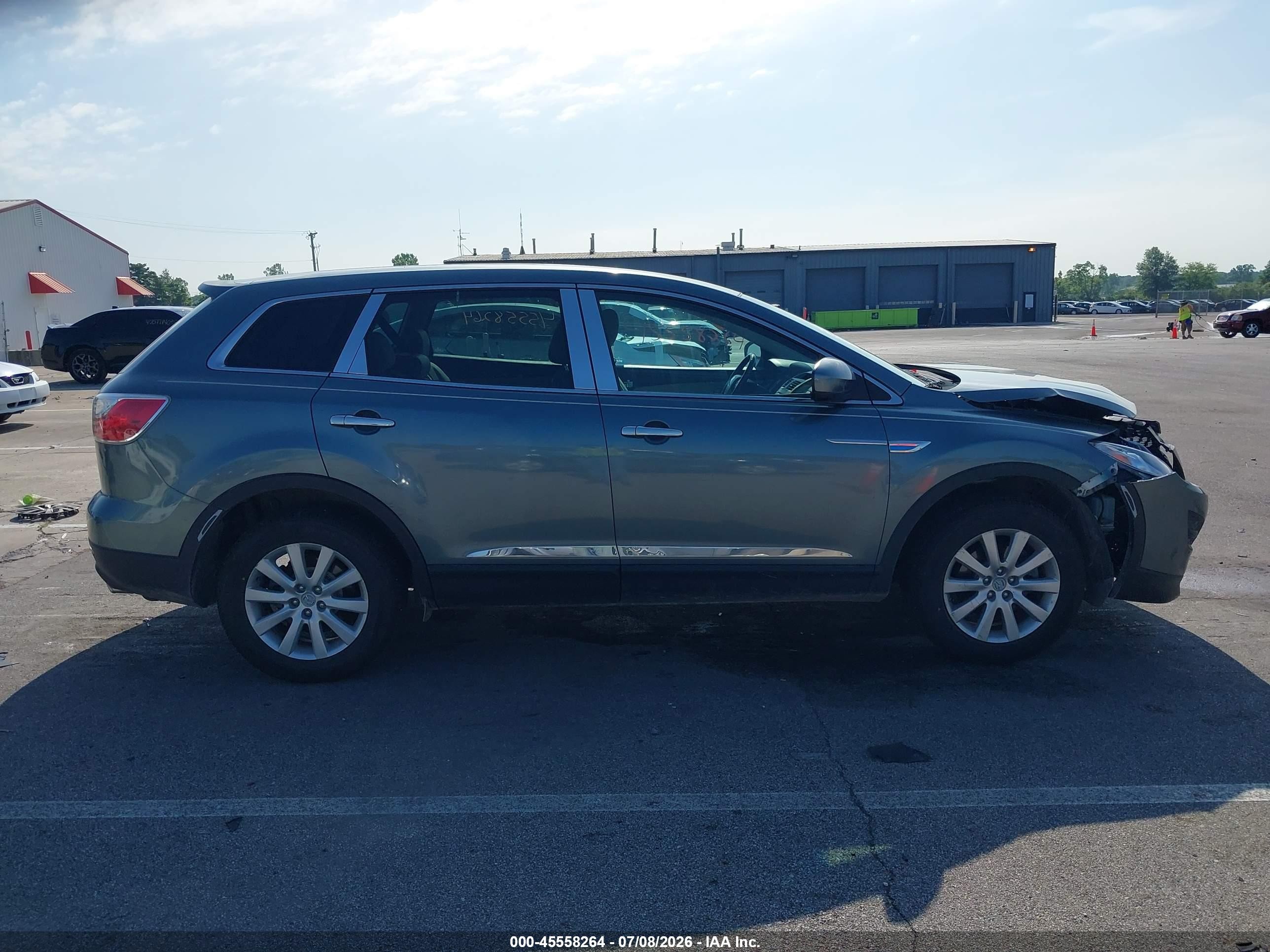 2010 Mazda Cx-9 Sport Blue vin: JM3TB2MA9A0225774