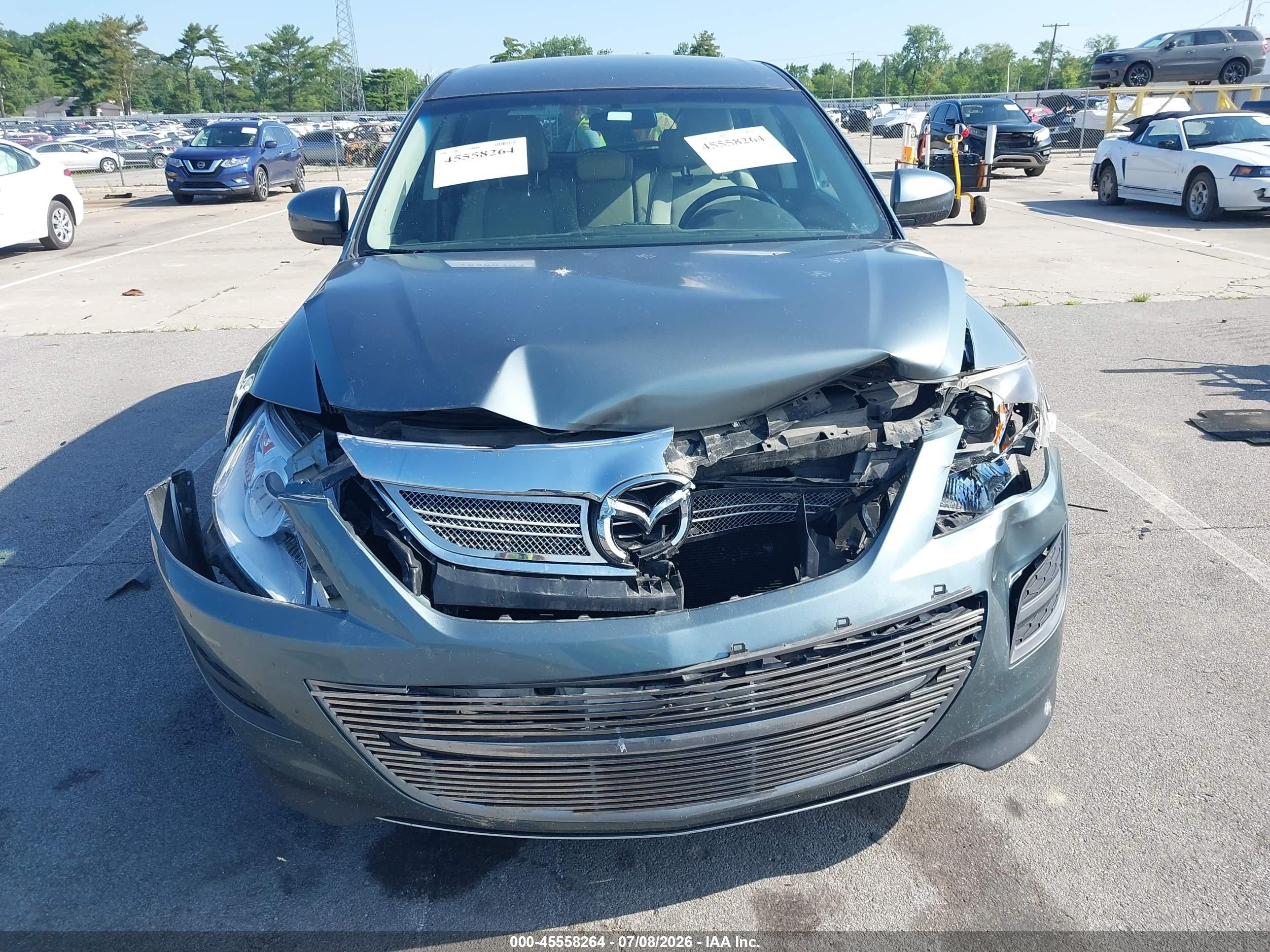 2010 Mazda Cx-9 Sport Blue vin: JM3TB2MA9A0225774