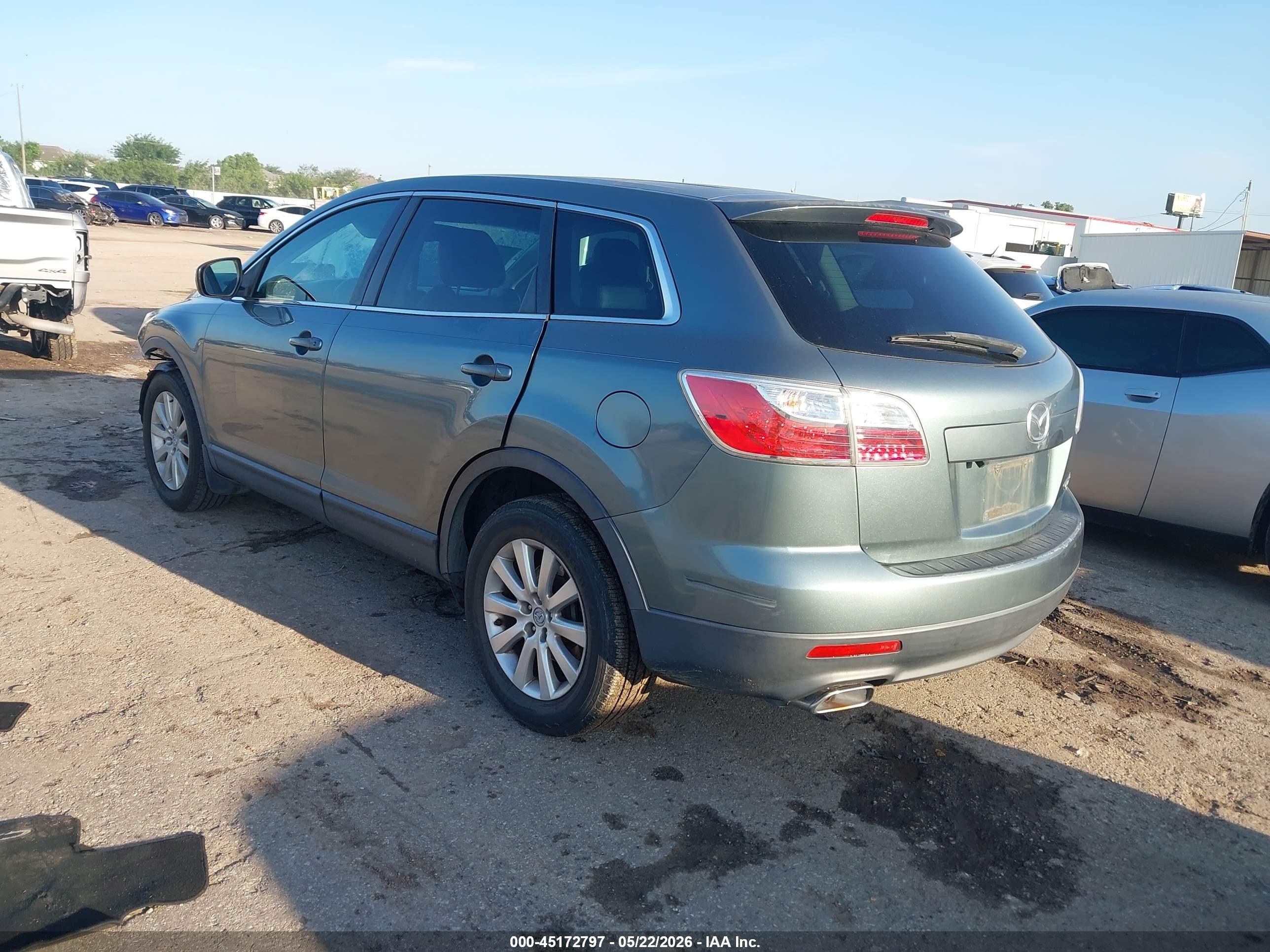 2010 Mazda Cx-9 Sport Green vin: JM3TB2MAXA0209308