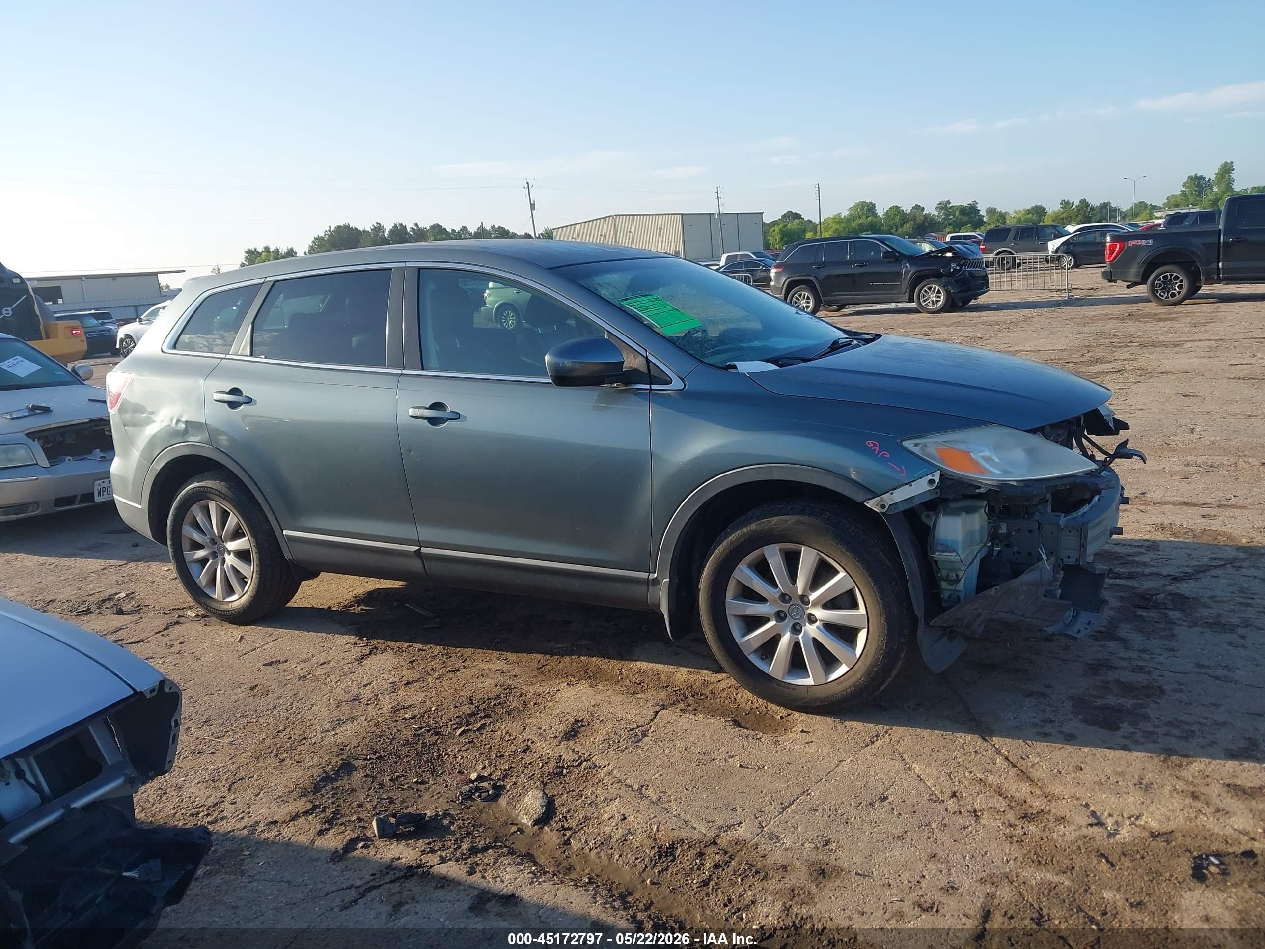 2010 Mazda Cx-9 Sport Green vin: JM3TB2MAXA0209308