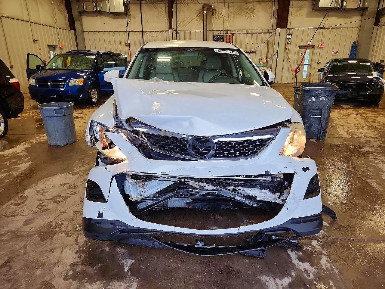 2010 Mazda Cx-9 White vin: JM3TB2MAXA0217425