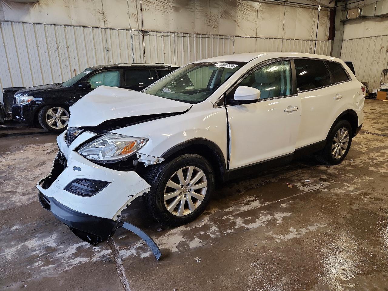 2010 Mazda Cx-9 White vin: JM3TB2MAXA0217425