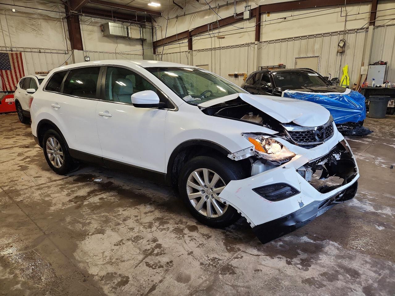 2010 Mazda Cx-9 White vin: JM3TB2MAXA0217425