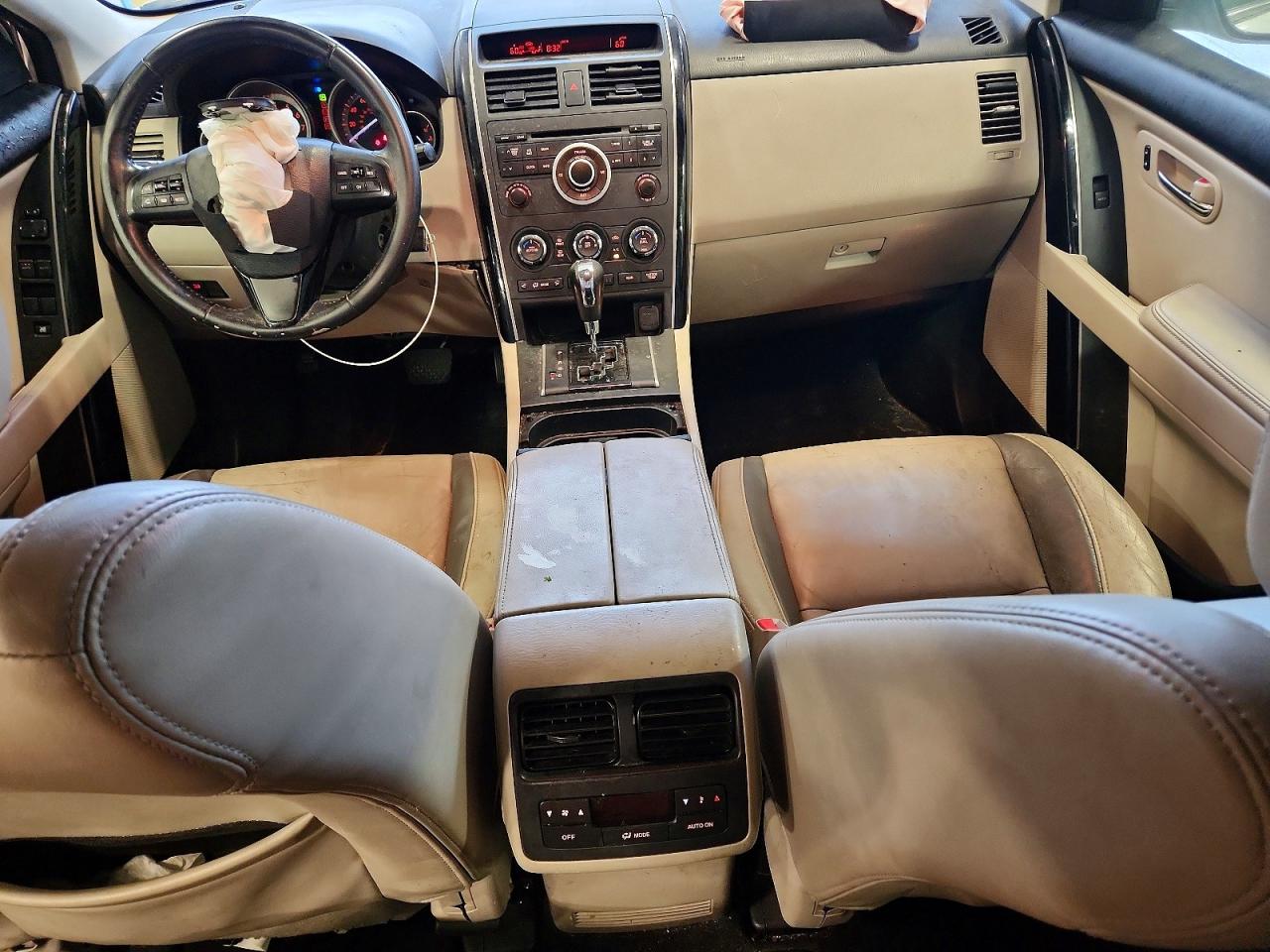 2010 Mazda Cx-9 White vin: JM3TB2MAXA0217425