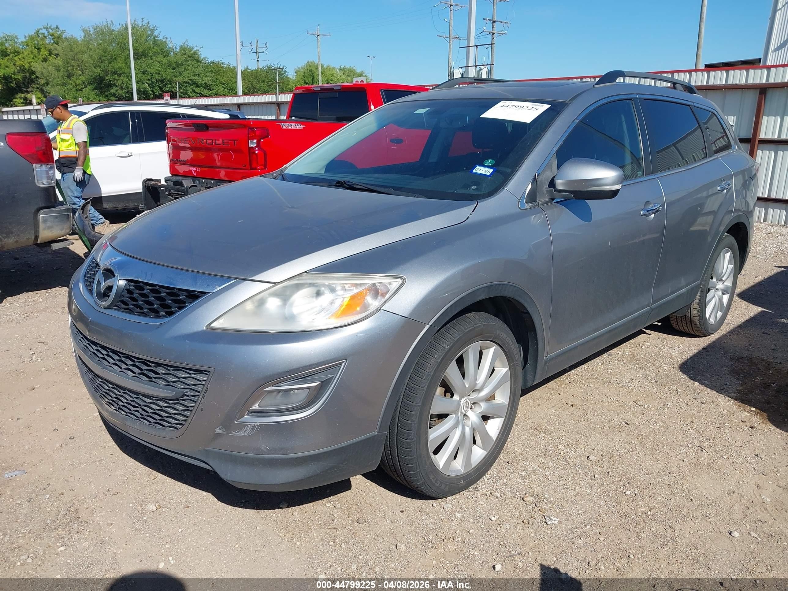 2010 Mazda Cx-9 Grand Touring Gray vin: JM3TB2MAXA0225623
