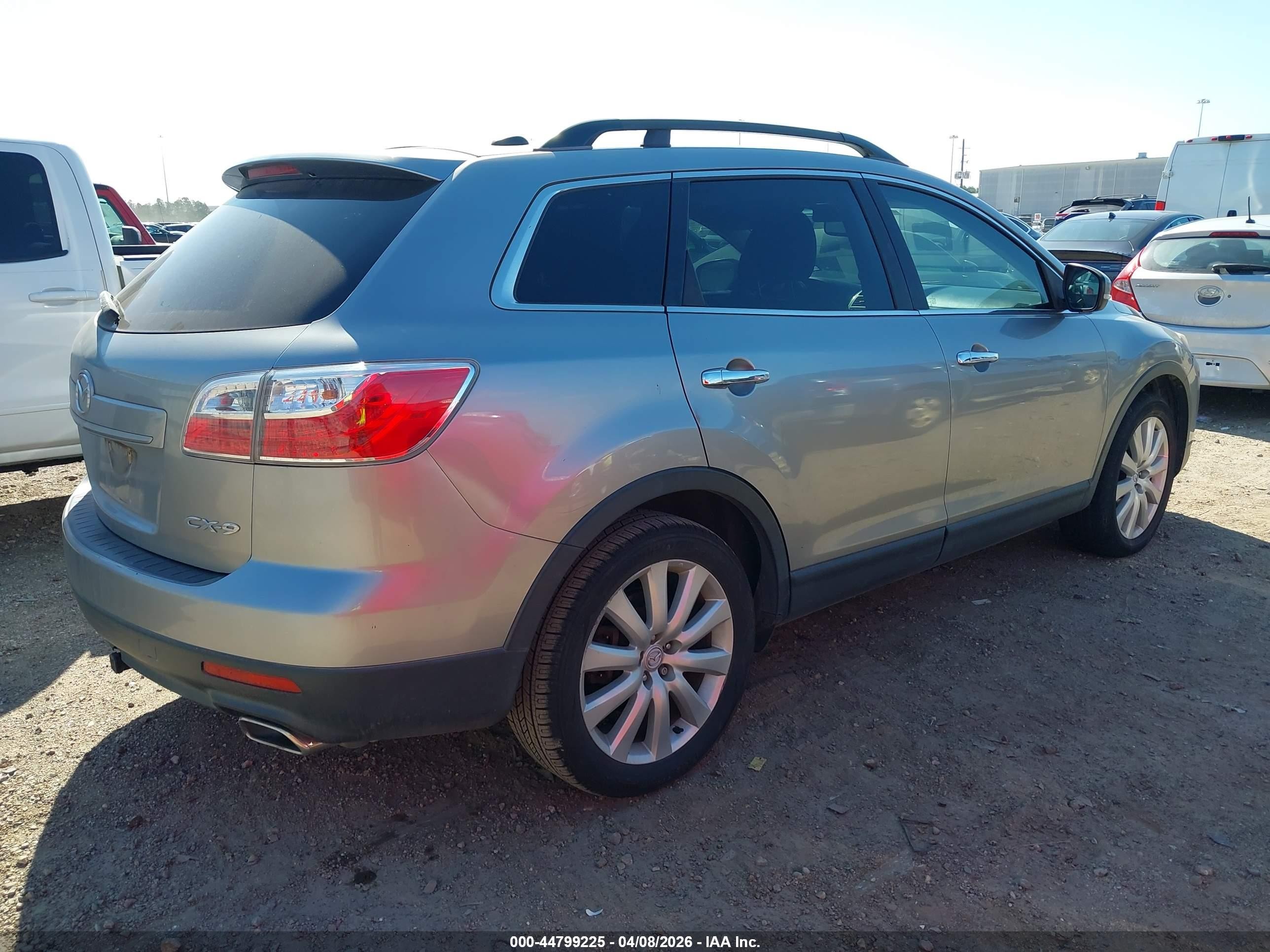 2010 Mazda Cx-9 Grand Touring Gray vin: JM3TB2MAXA0225623