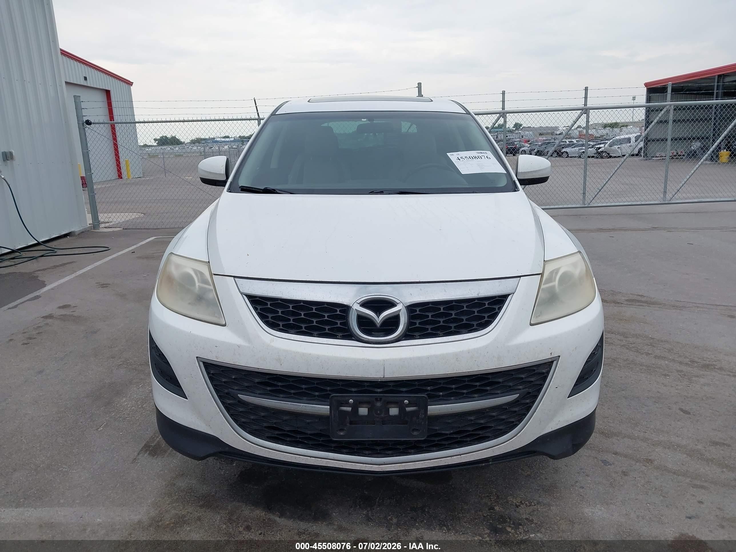 2010 Mazda Cx-9 Touring White vin: JM3TB2MAXA0232281