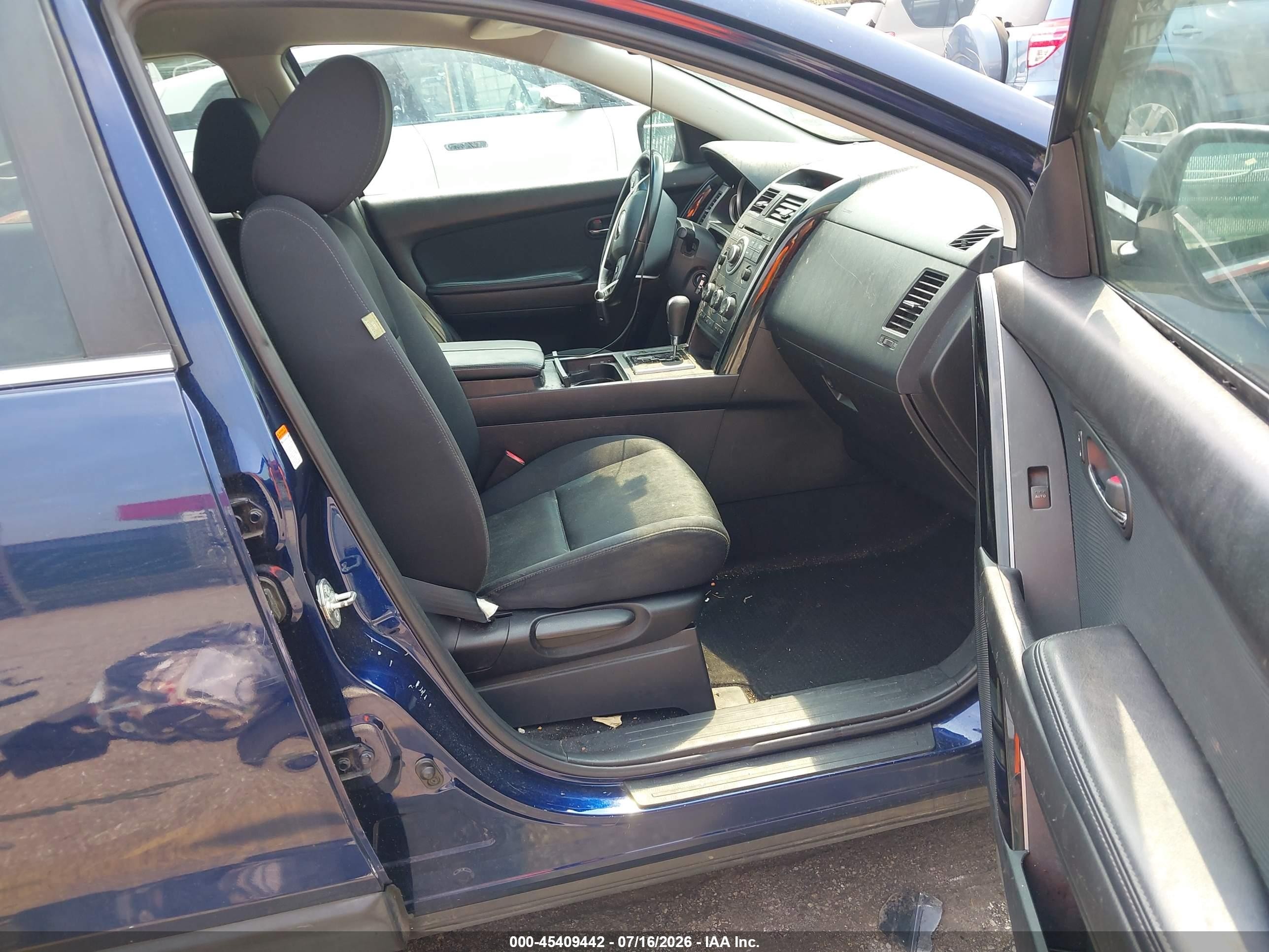 2010 Mazda Cx-9 Sport Blue vin: JM3TB2MV1A0211497