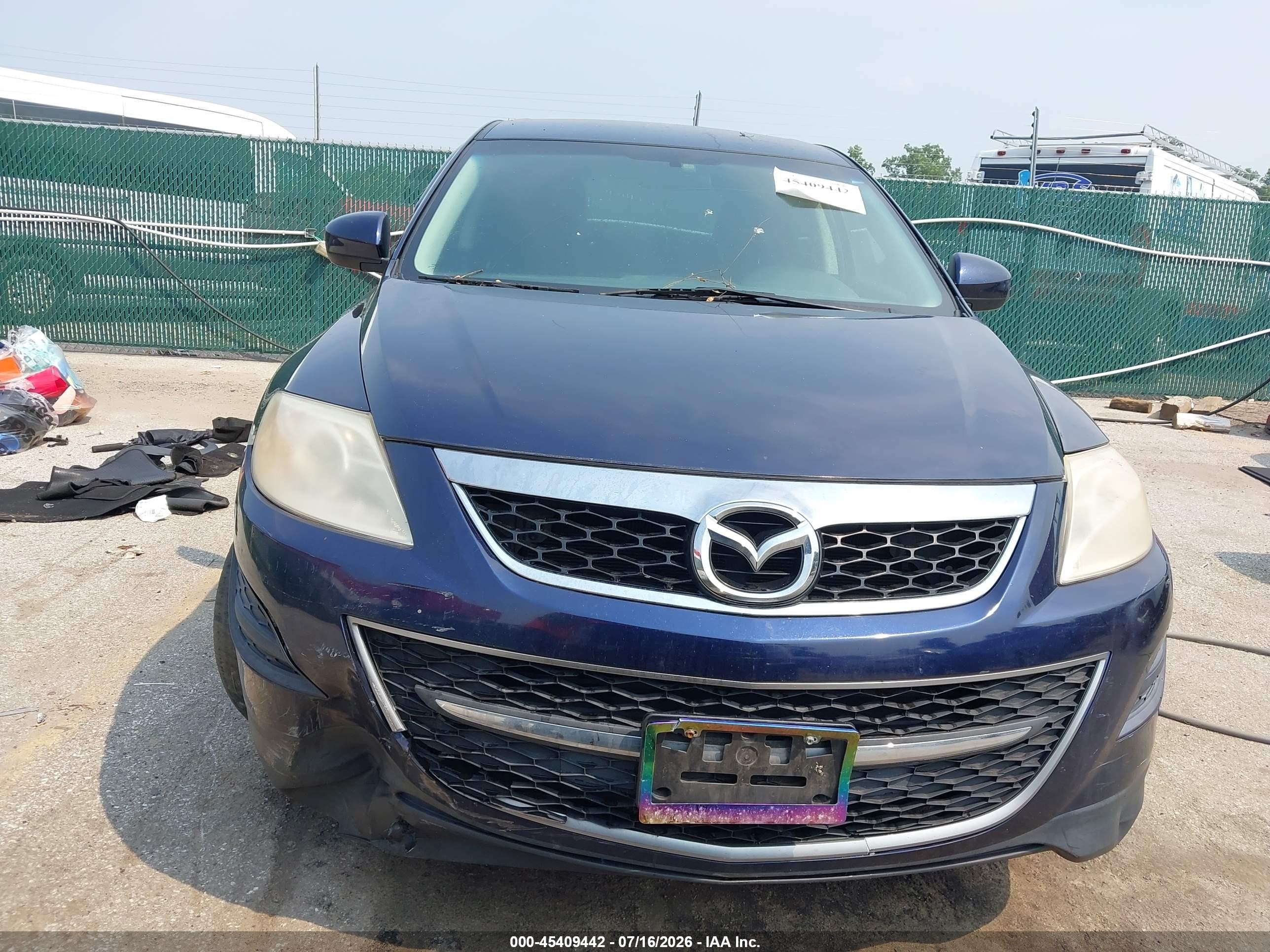2010 Mazda Cx-9 Sport Blue vin: JM3TB2MV1A0211497