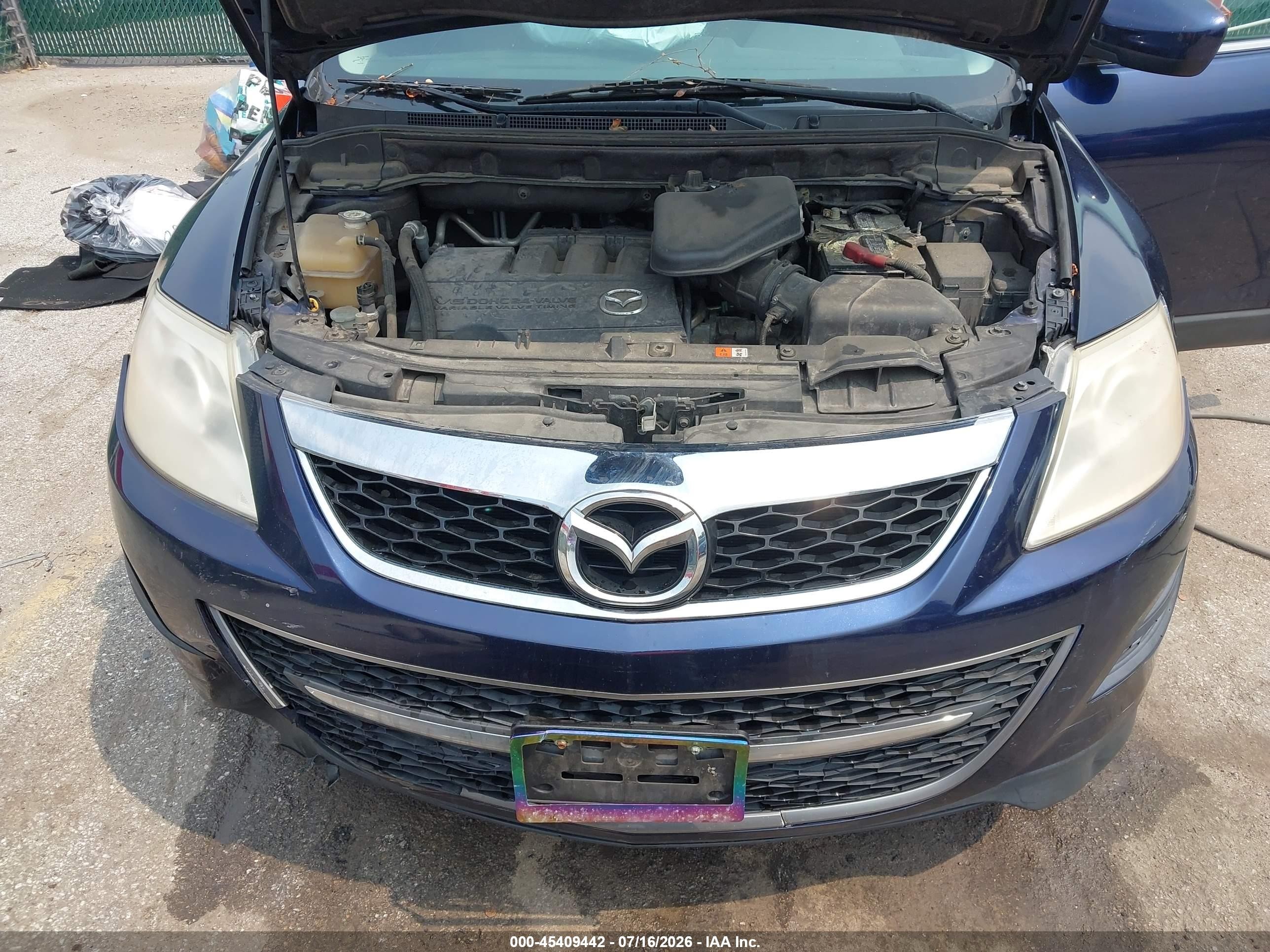 2010 Mazda Cx-9 Sport Blue vin: JM3TB2MV1A0211497