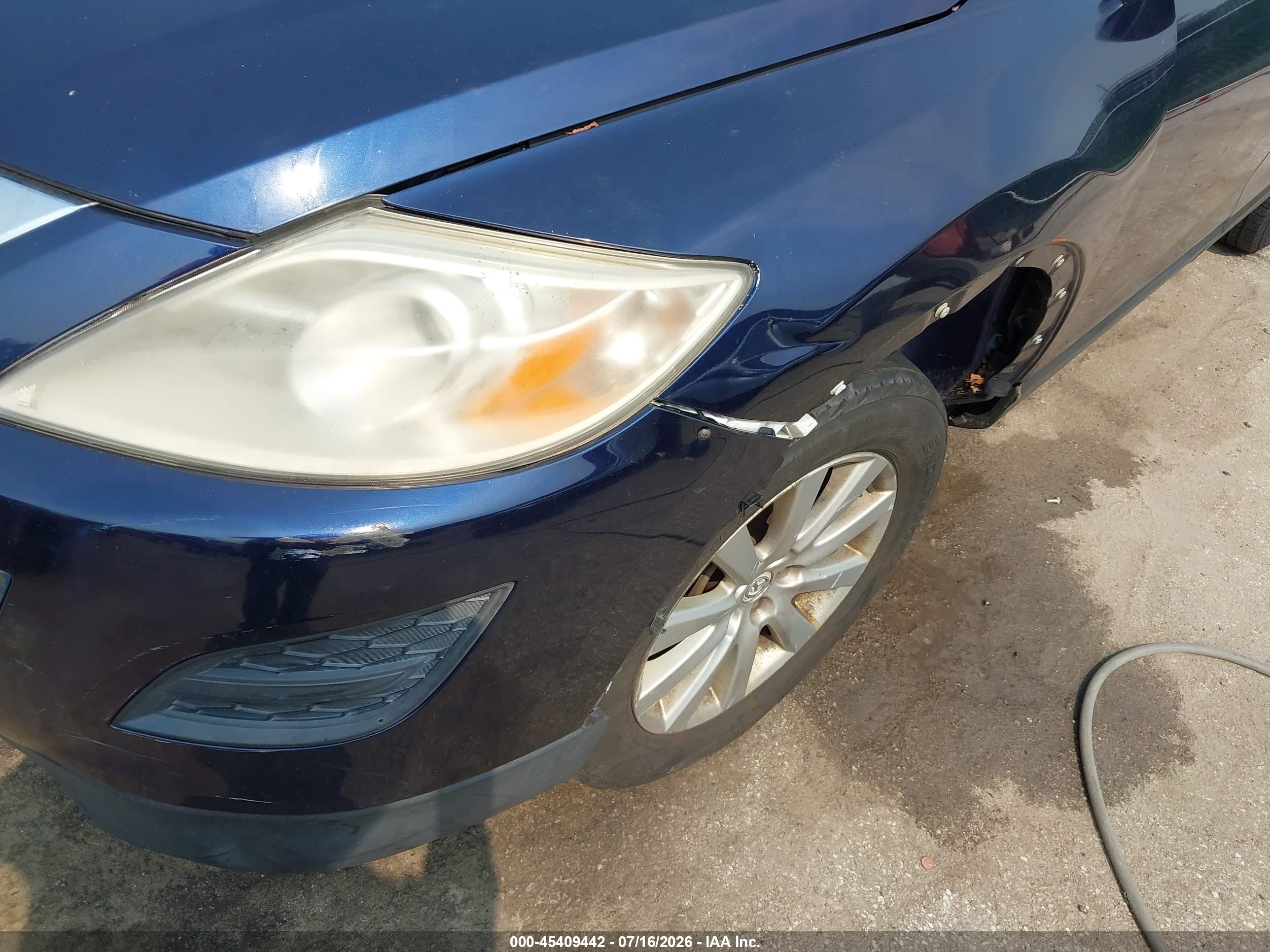 2010 Mazda Cx-9 Sport Blue vin: JM3TB2MV1A0211497