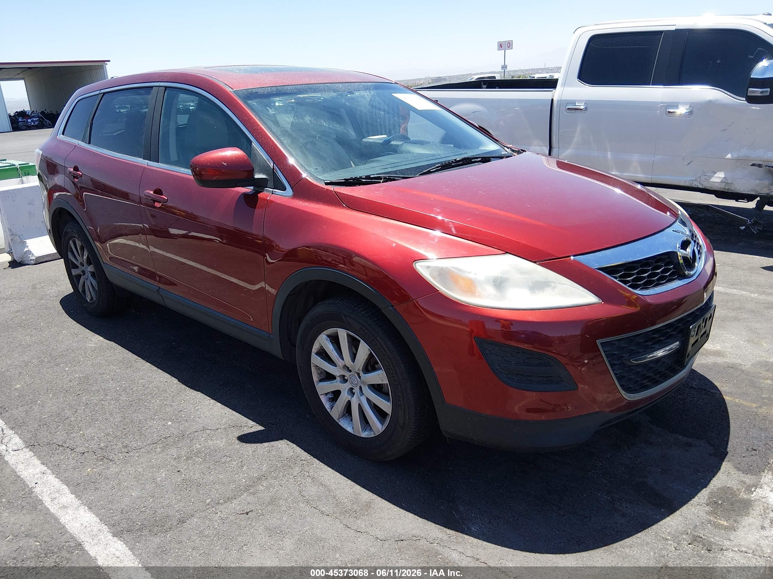 2010 Mazda Cx-9 Touring Red vin: JM3TB2MV4A0215110
