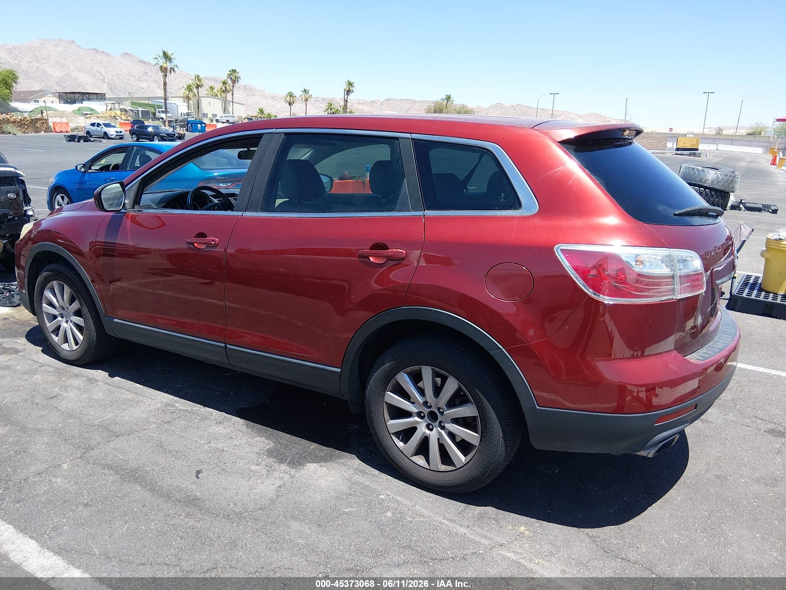 2010 Mazda Cx-9 Touring Red vin: JM3TB2MV4A0215110
