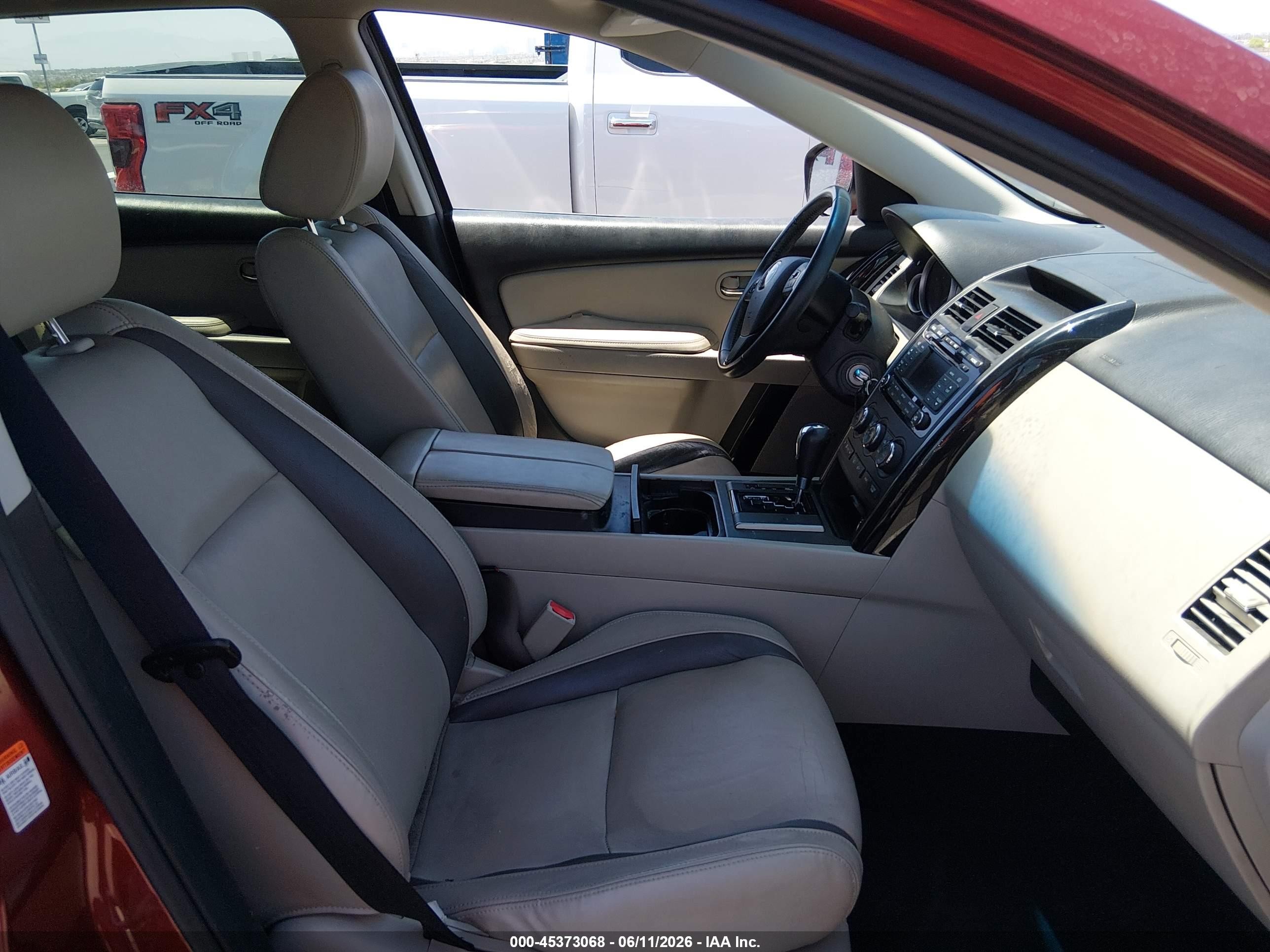 2010 Mazda Cx-9 Touring Red vin: JM3TB2MV4A0215110