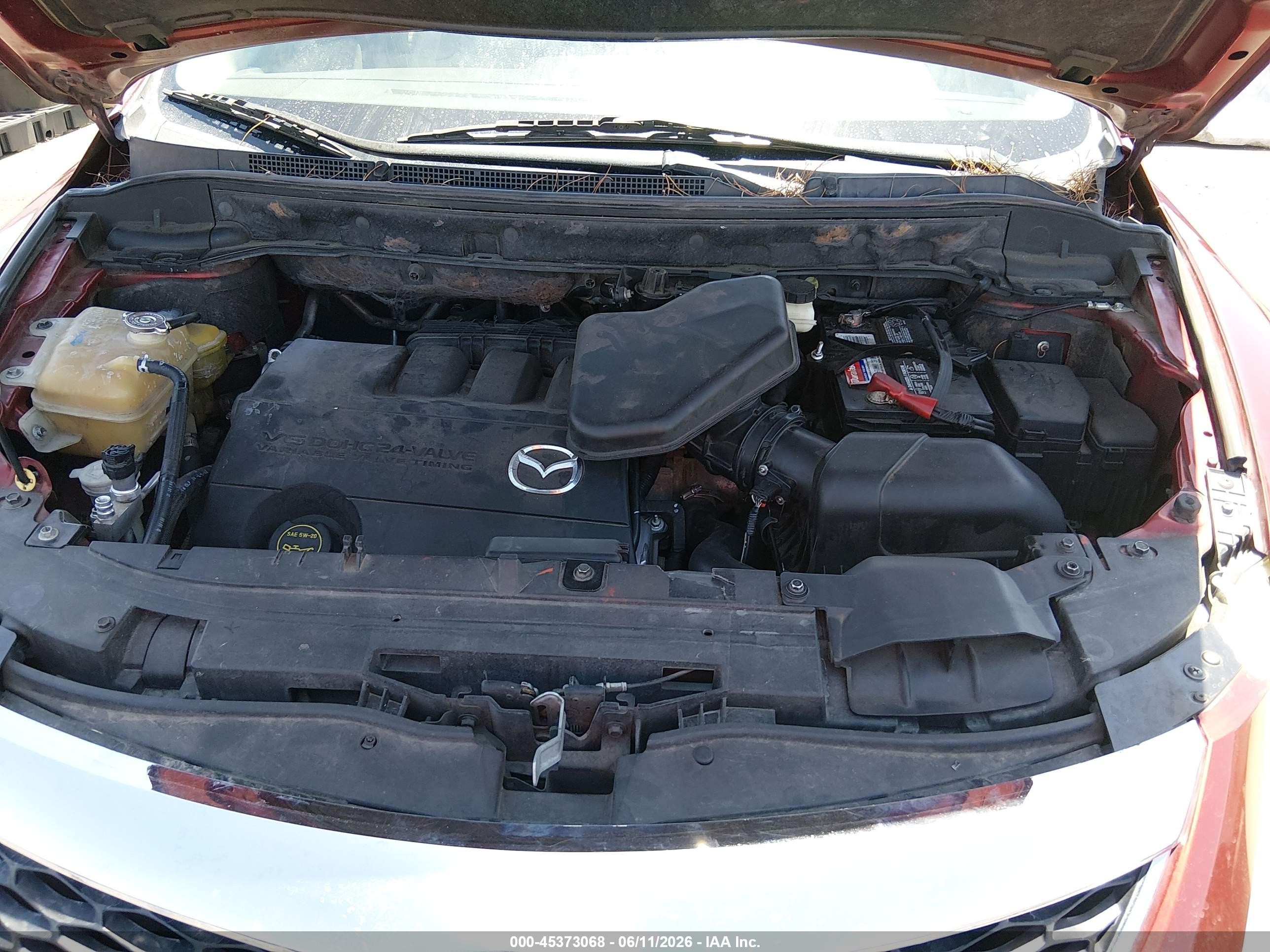 2010 Mazda Cx-9 Touring Red vin: JM3TB2MV4A0215110