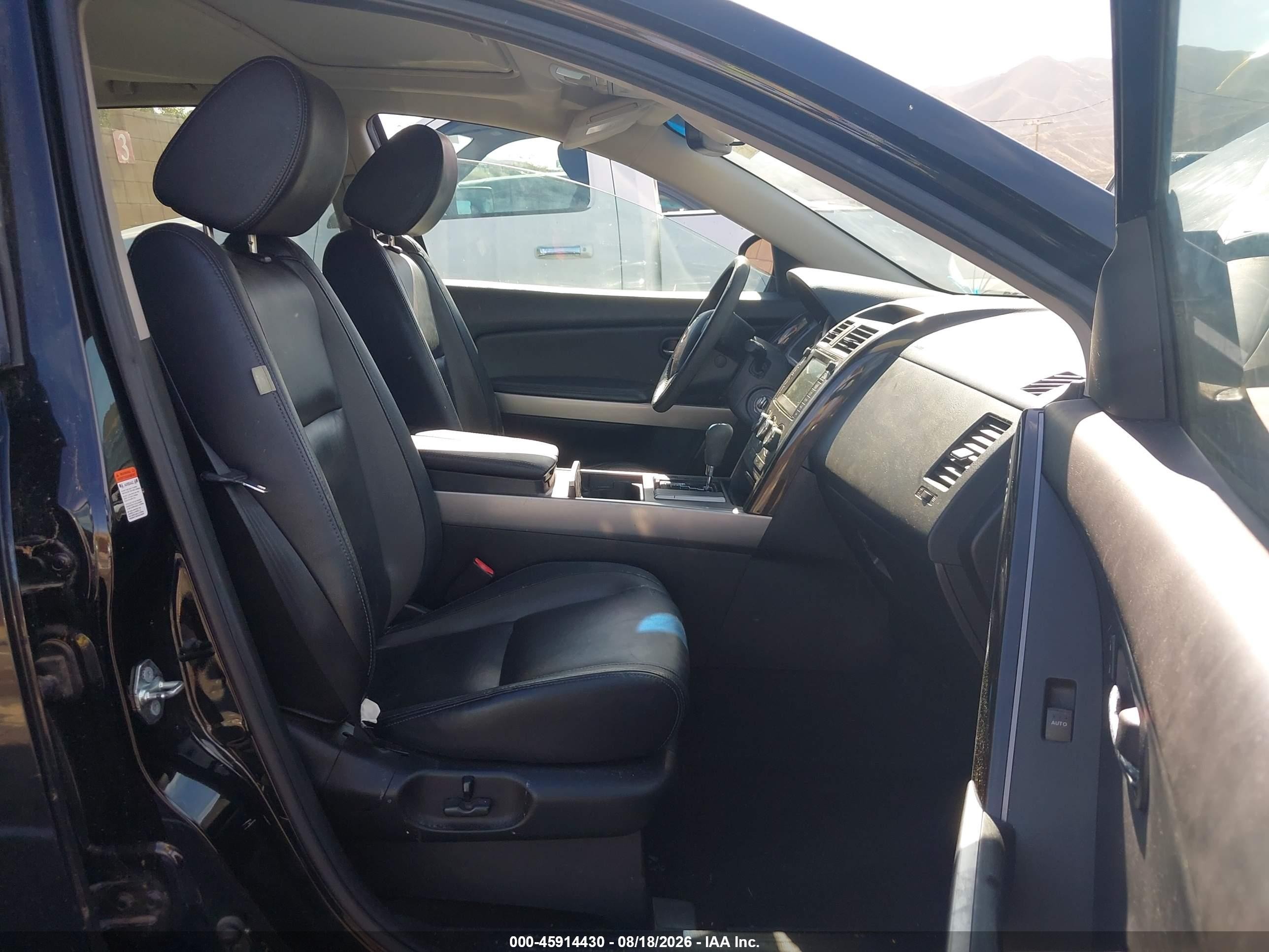 2010 Mazda Cx-9 Grand Touring Black vin: JM3TB2MV4A0229735
