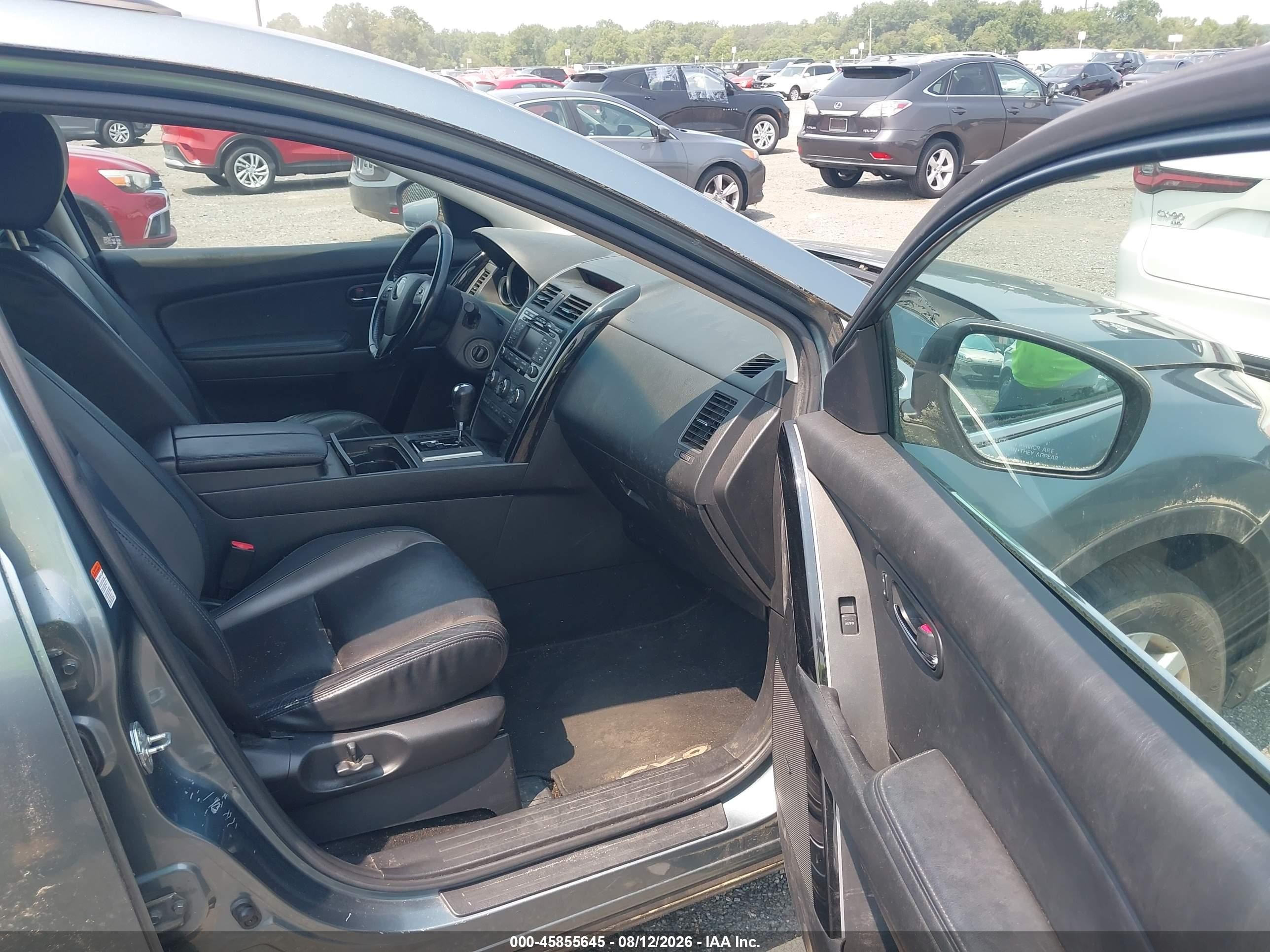 2010 Mazda Cx-9 Touring Зеленый vin: JM3TB2MV6A0215223