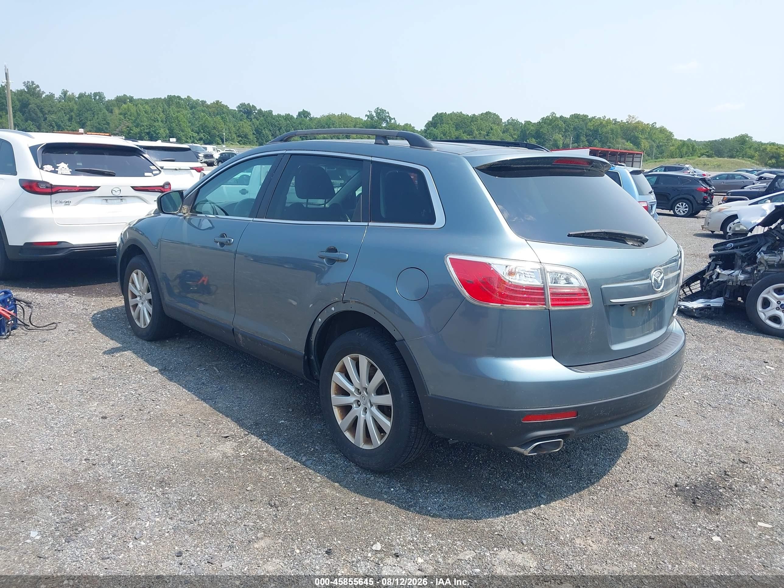 2010 Mazda Cx-9 Touring Зеленый vin: JM3TB2MV6A0215223