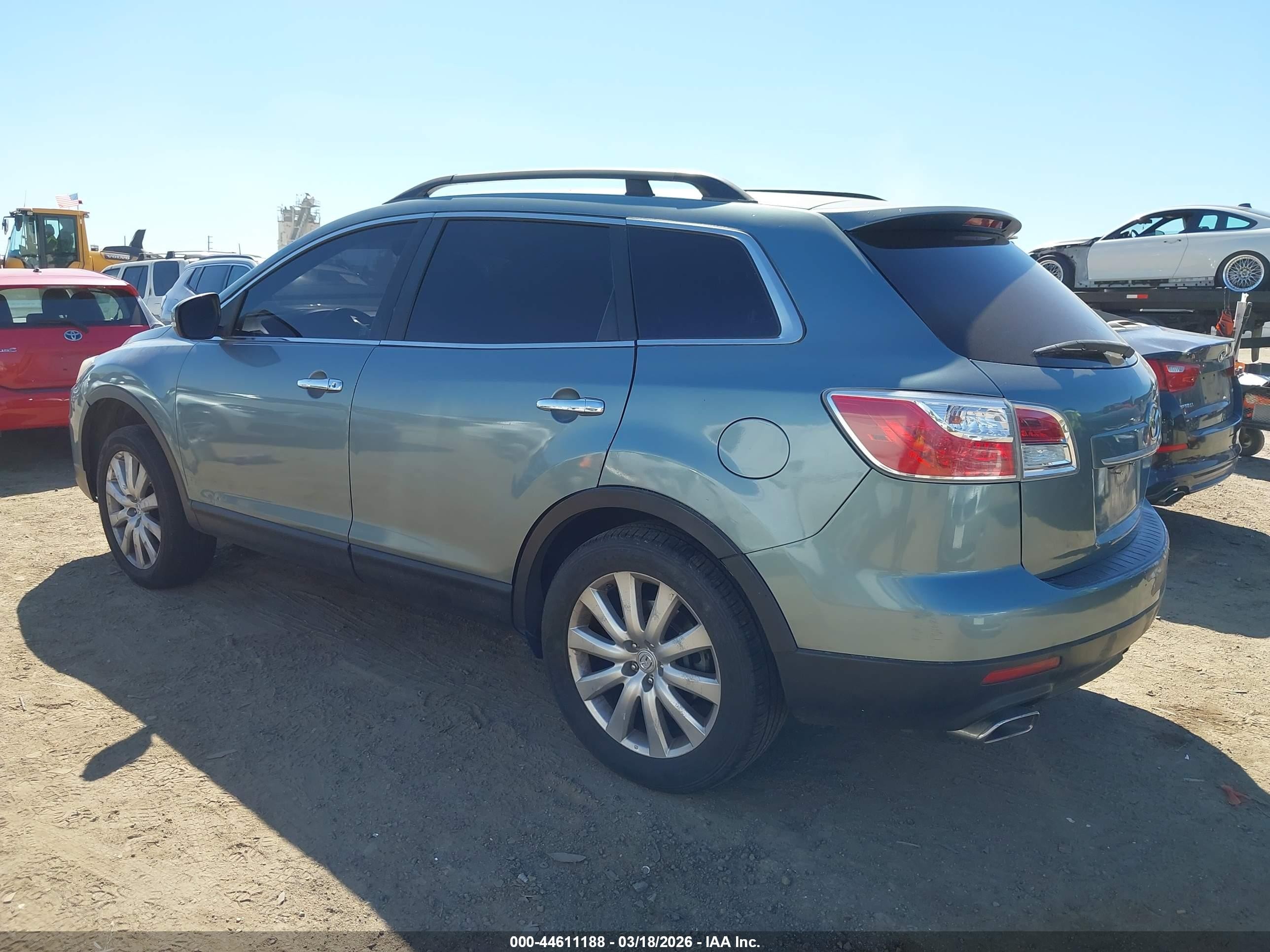 2010 Mazda Cx-9 Grand Touring Серый vin: JM3TB2MV9A0219282
