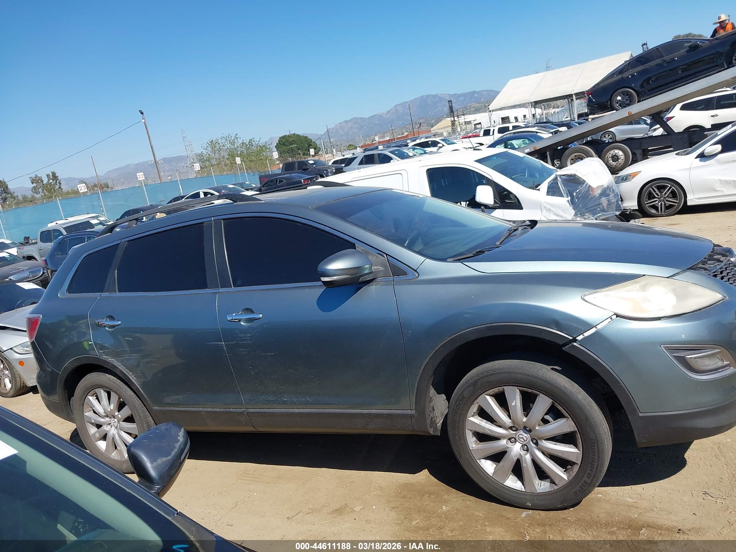 2010 Mazda Cx-9 Grand Touring Серый vin: JM3TB2MV9A0219282