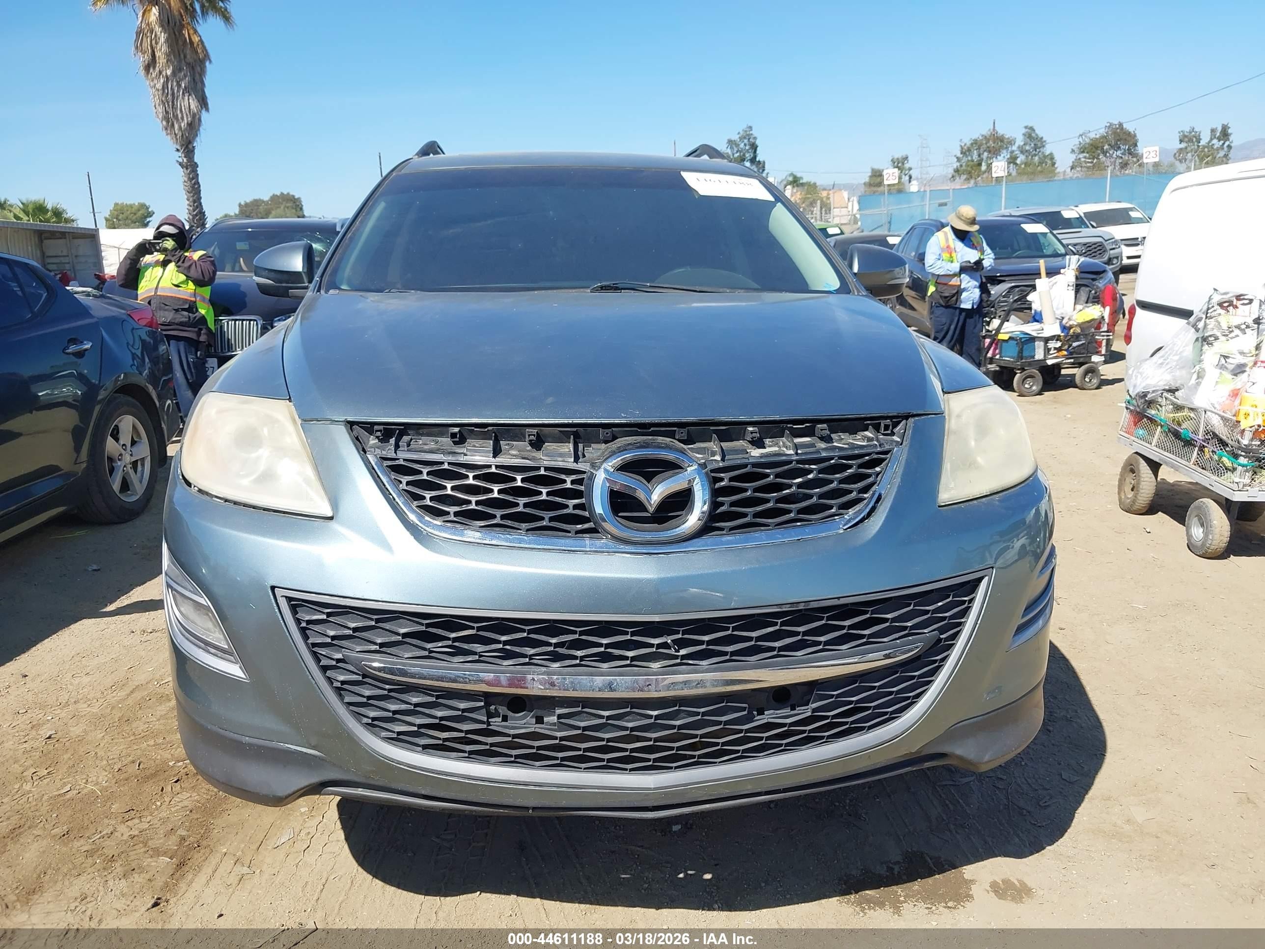 2010 Mazda Cx-9 Grand Touring Серый vin: JM3TB2MV9A0219282