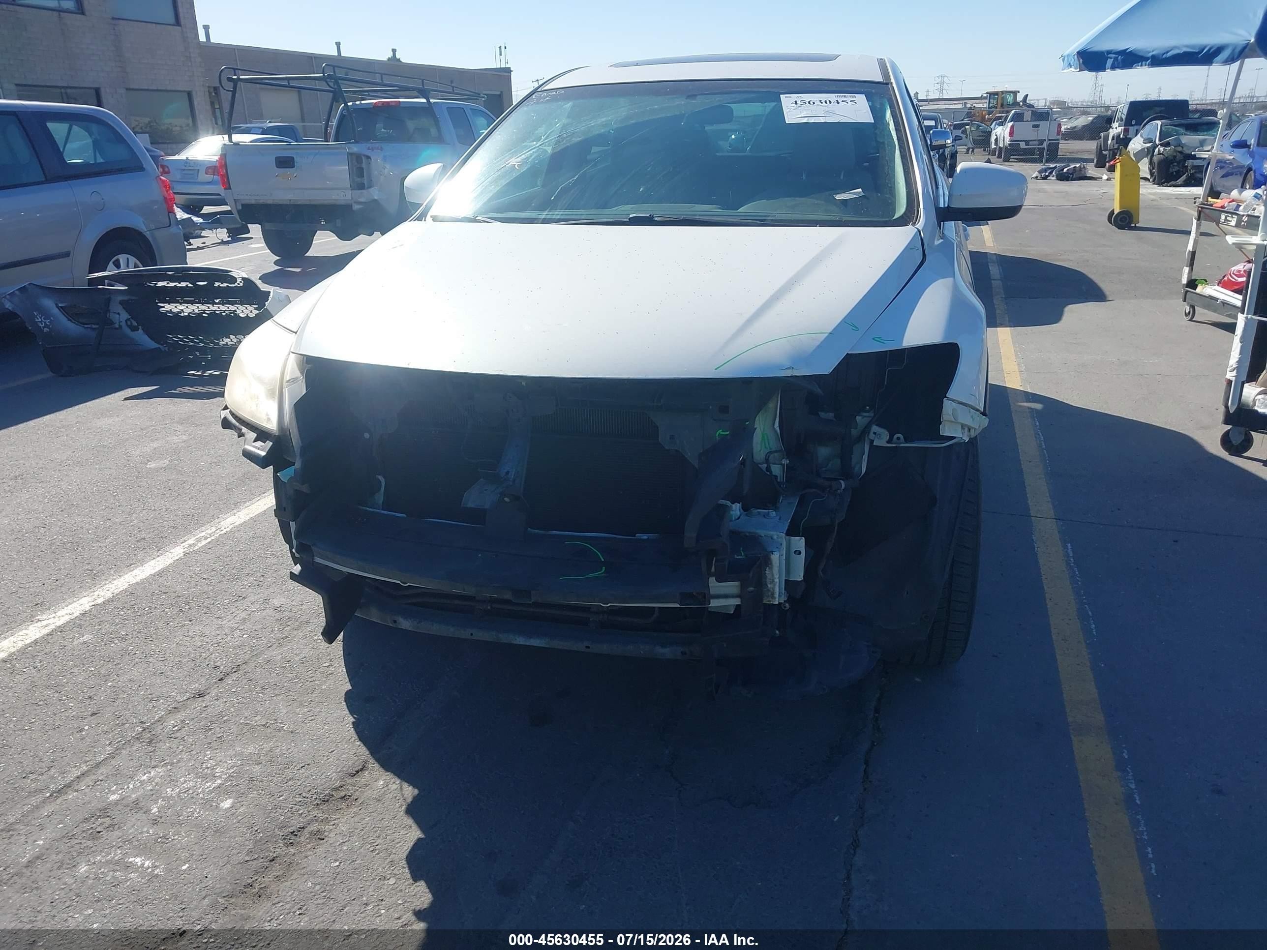 2010 Mazda Cx-9 Touring White vin: JM3TB2MV9A0220366
