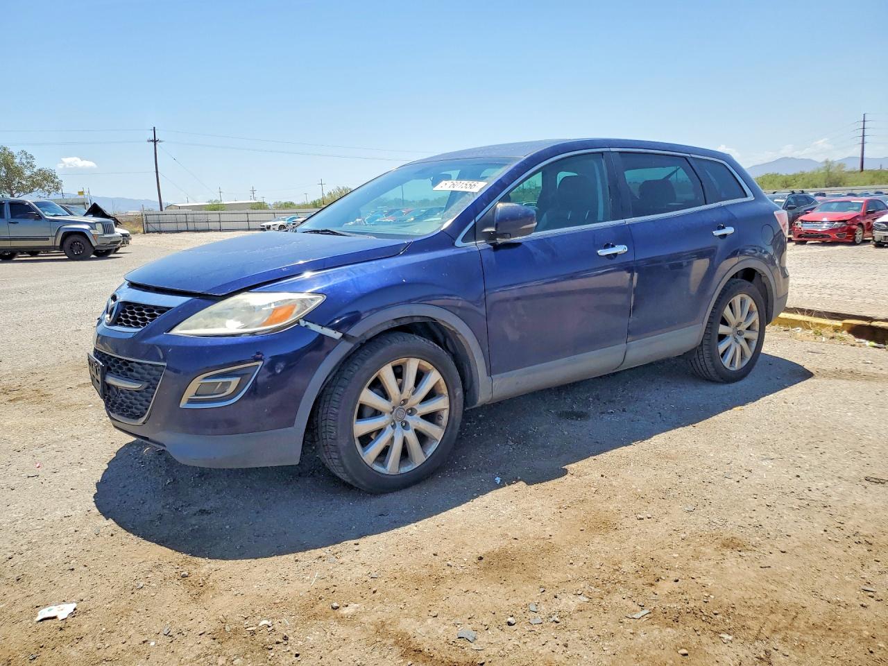 2010 Mazda Cx-9 Blue vin: JM3TB2MVXA0224264