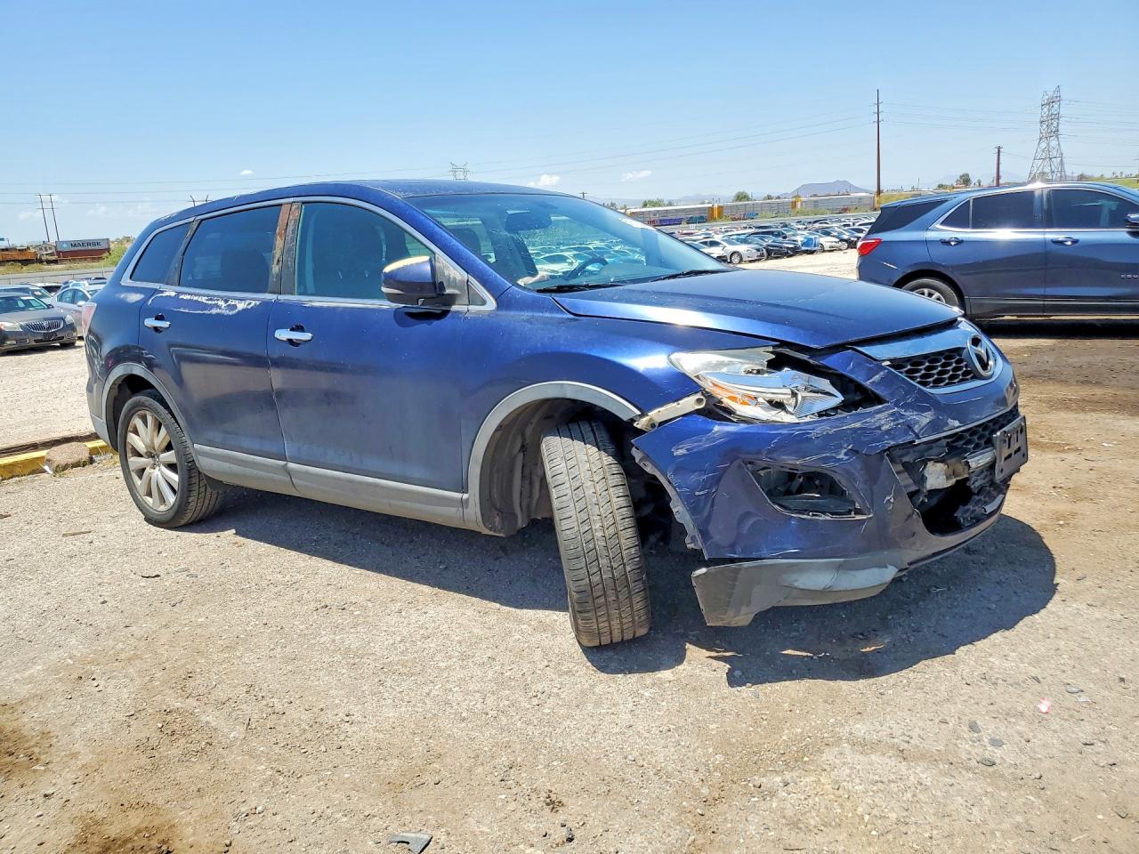 2010 Mazda Cx-9 Blue vin: JM3TB2MVXA0224264