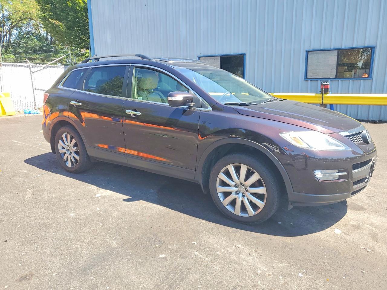 2008 Mazda Cx-9 Burgundy vin: JM3TB38A080150182