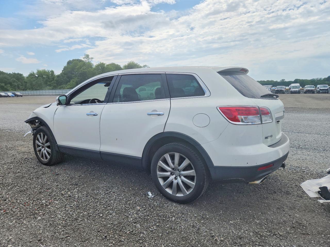 2008 Mazda Cx-9 White vin: JM3TB38A080161537