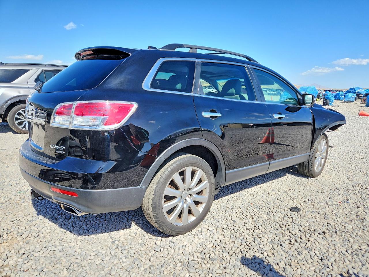 2009 Mazda Cx-9 Black vin: JM3TB38A090175309