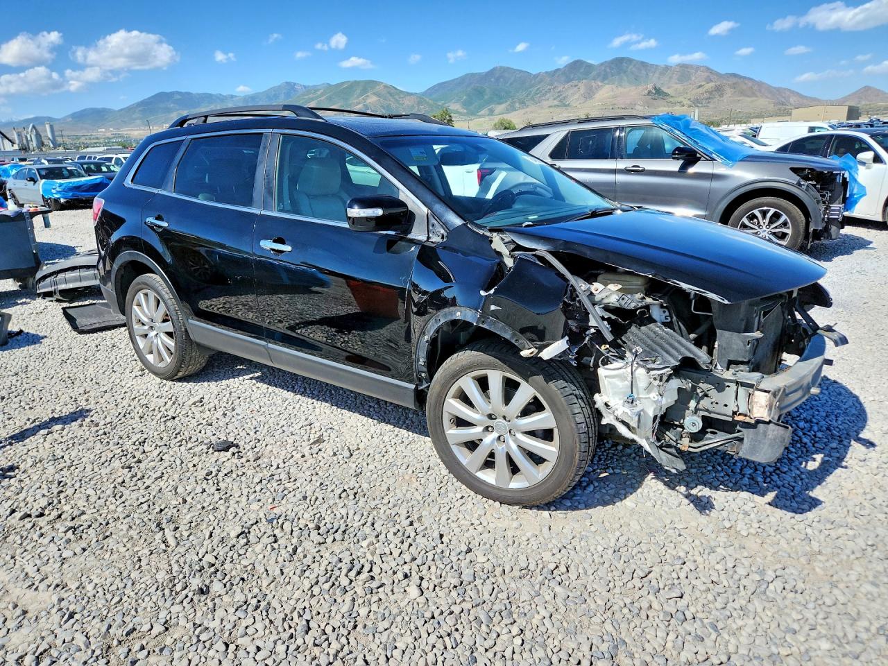 2009 Mazda Cx-9 Black vin: JM3TB38A090175309