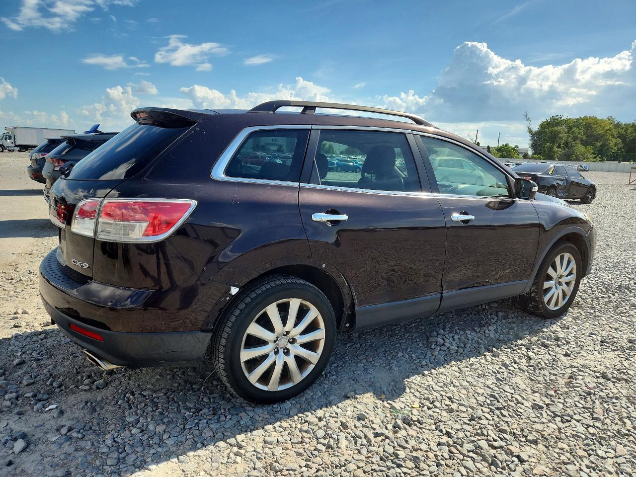 2008 Mazda Cx-9 Purple vin: JM3TB38A180160171