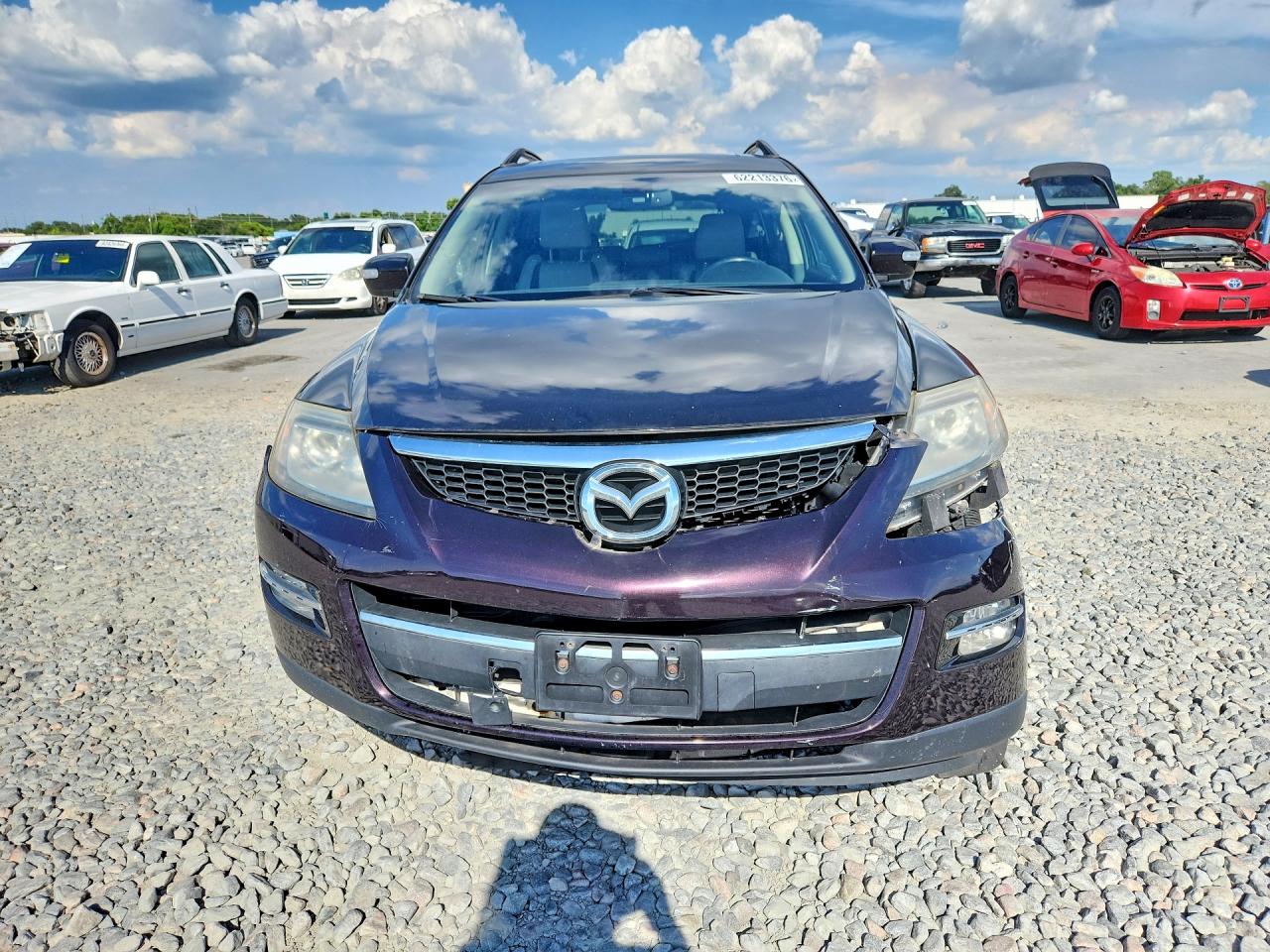 2008 Mazda Cx-9 Purple vin: JM3TB38A180160171