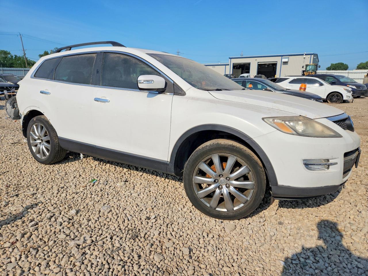 2008 Mazda Cx-9 4d White vin: JM3TB38A380126409