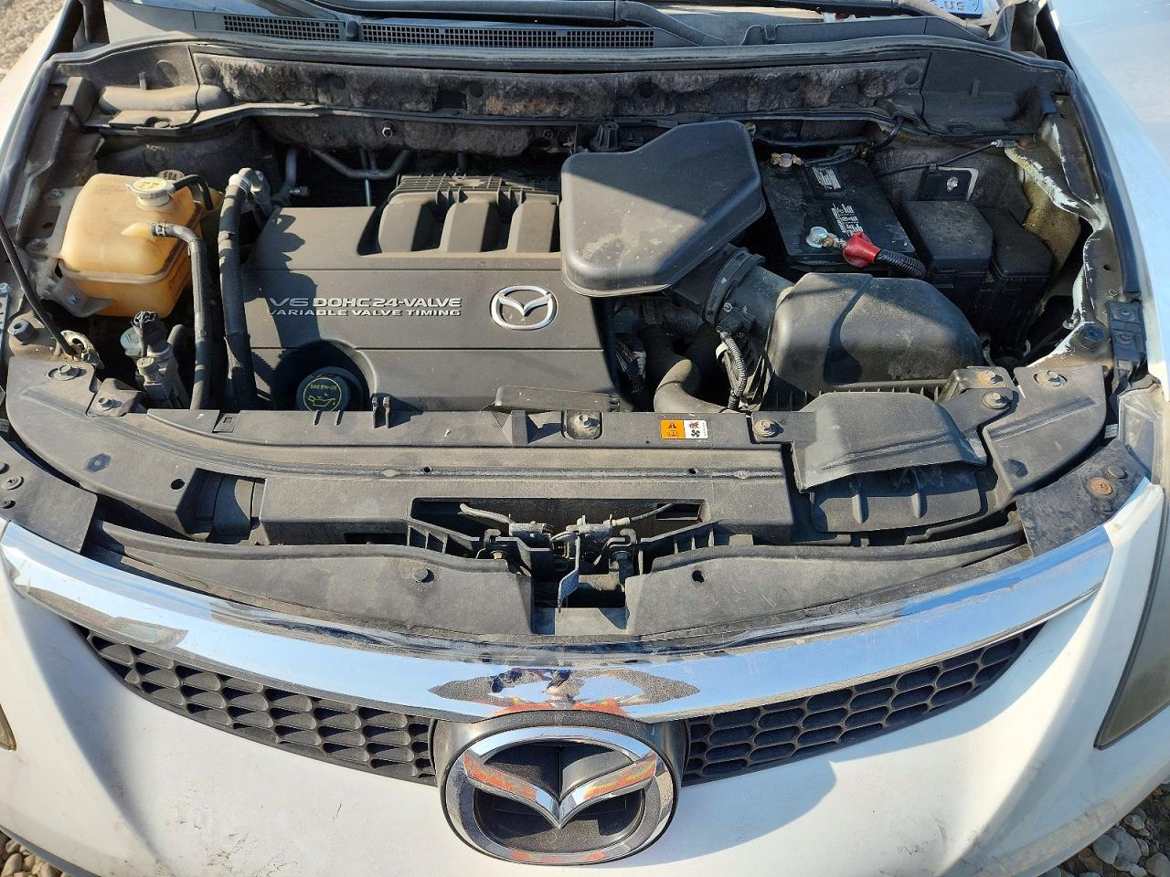 2008 Mazda Cx-9 4d White vin: JM3TB38A380126409