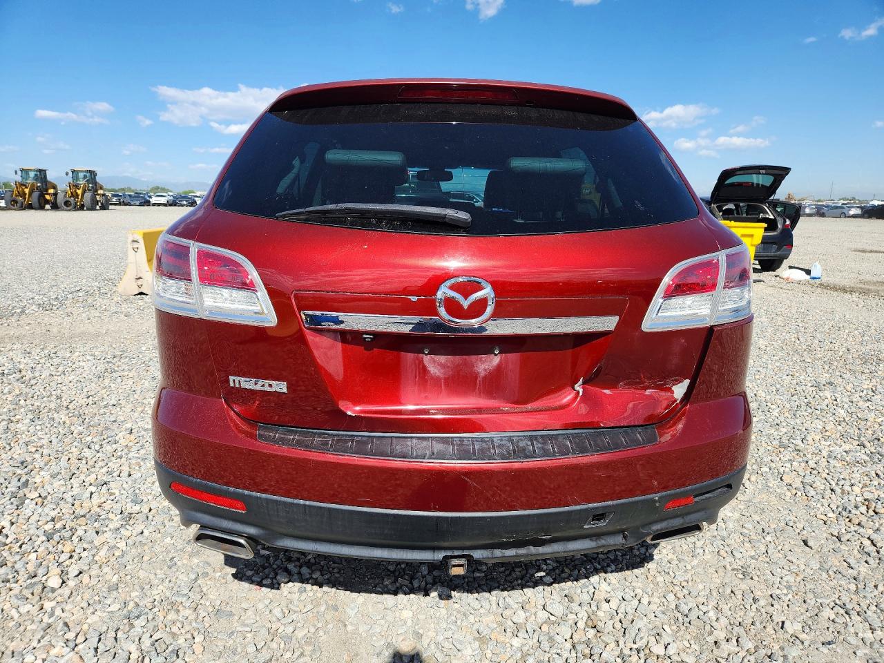 2008 Mazda Cx-9 Red vin: JM3TB38A480122384