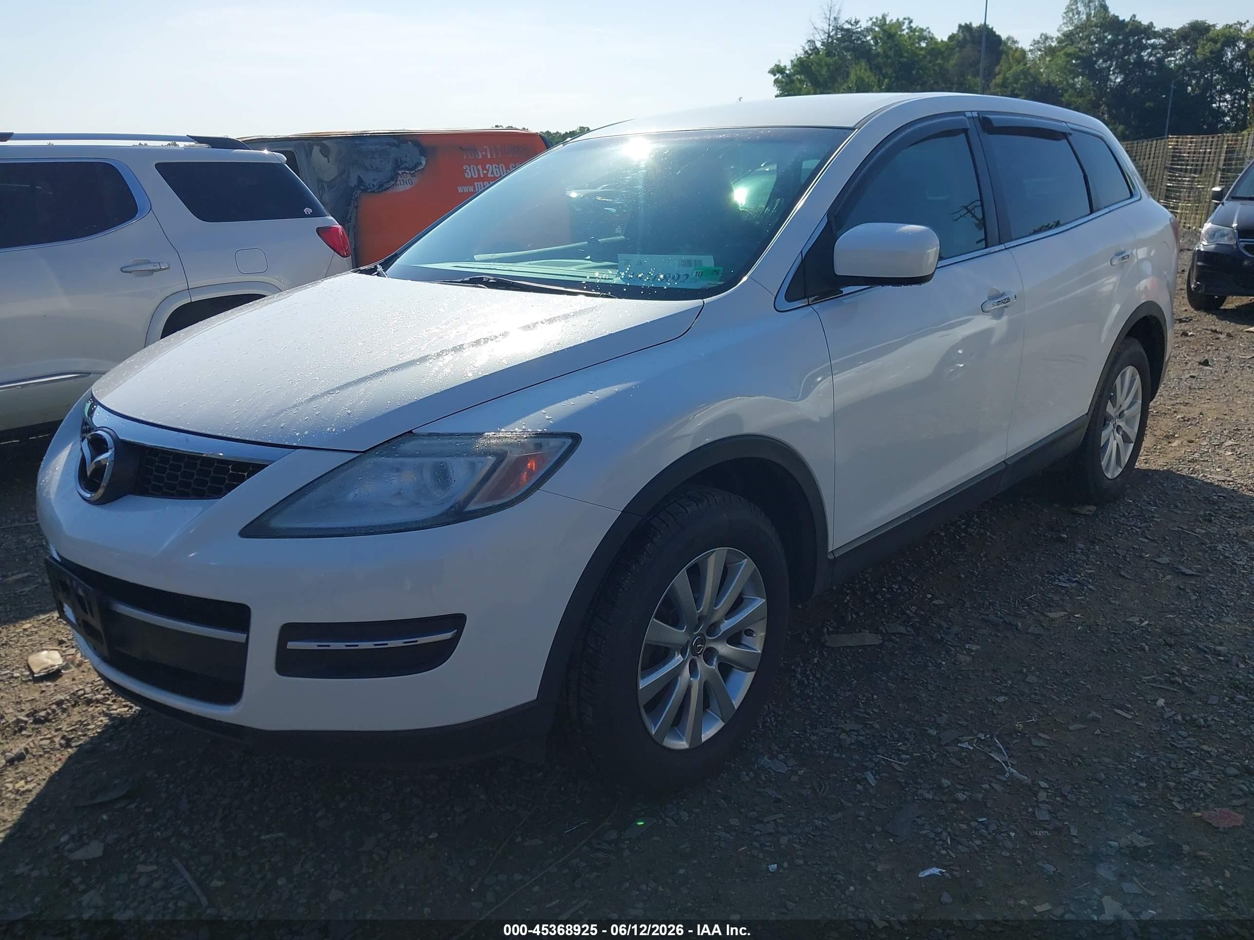 2008 Mazda Cx-9 Sport Белый vin: JM3TB38A580131577