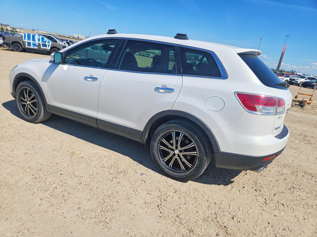 2009 Mazda Cx-9 White vin: JM3TB38A590168646
