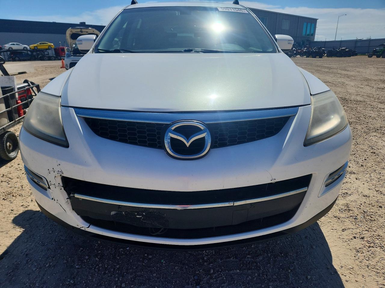 2009 Mazda Cx-9 White vin: JM3TB38A590168646