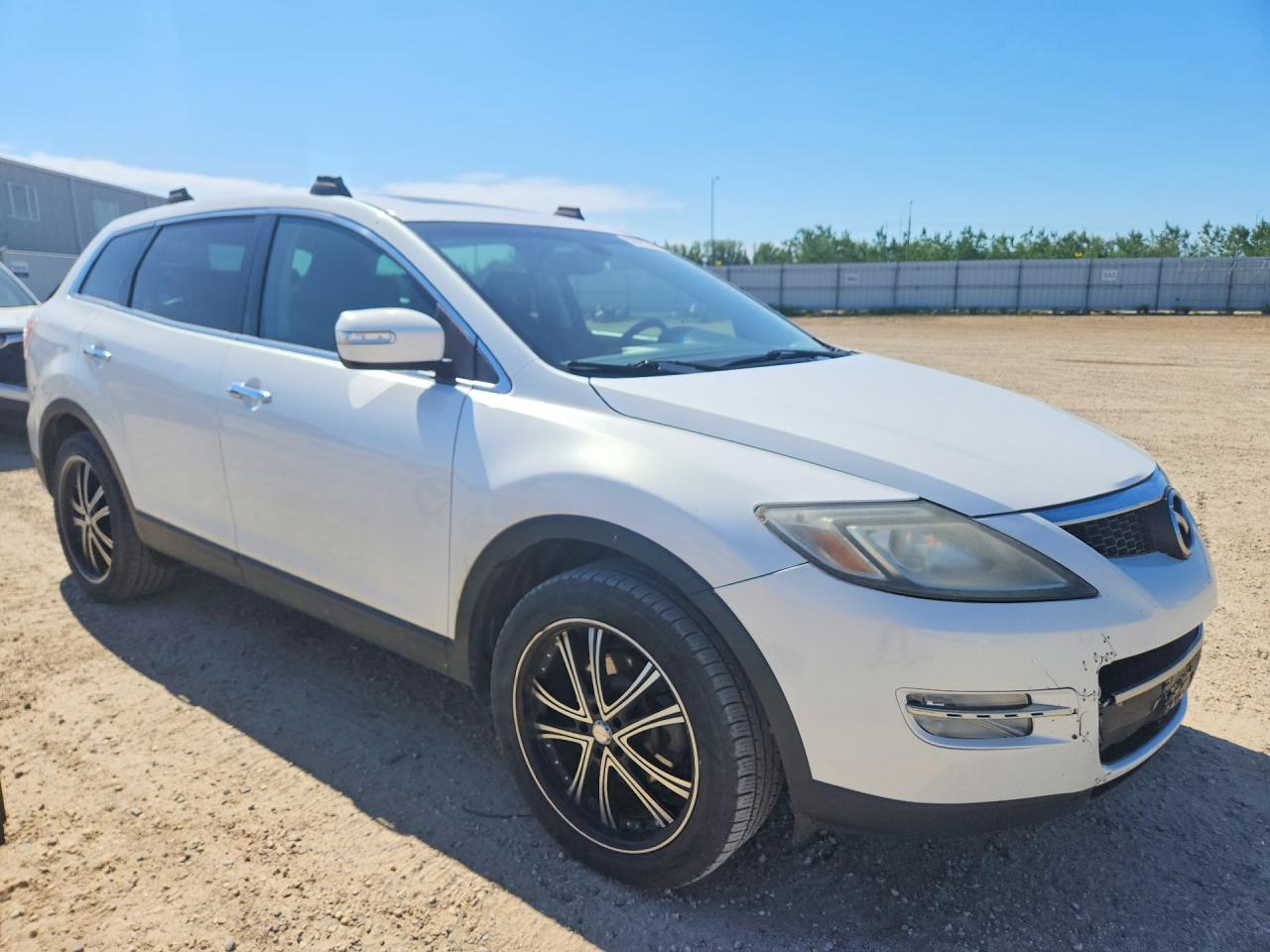 2009 Mazda Cx-9 White vin: JM3TB38A590168646