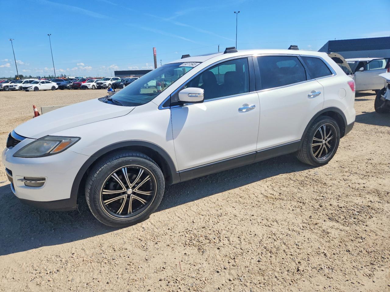 2009 Mazda Cx-9 White vin: JM3TB38A590168646